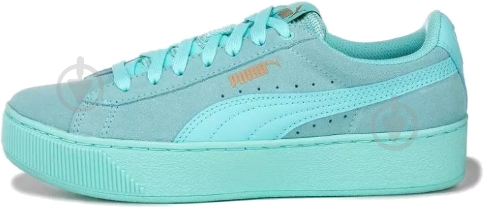 Кроссовки женские демисезонные Puma Vikky Platform MO 36729906 р.35,5 ментоловые - фото 2