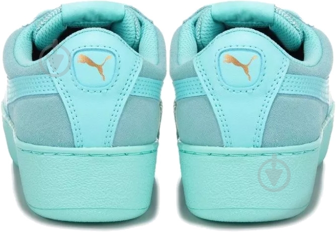 Кроссовки женские демисезонные Puma Vikky Platform MO 36729906 р.35,5 ментоловые - фото 4