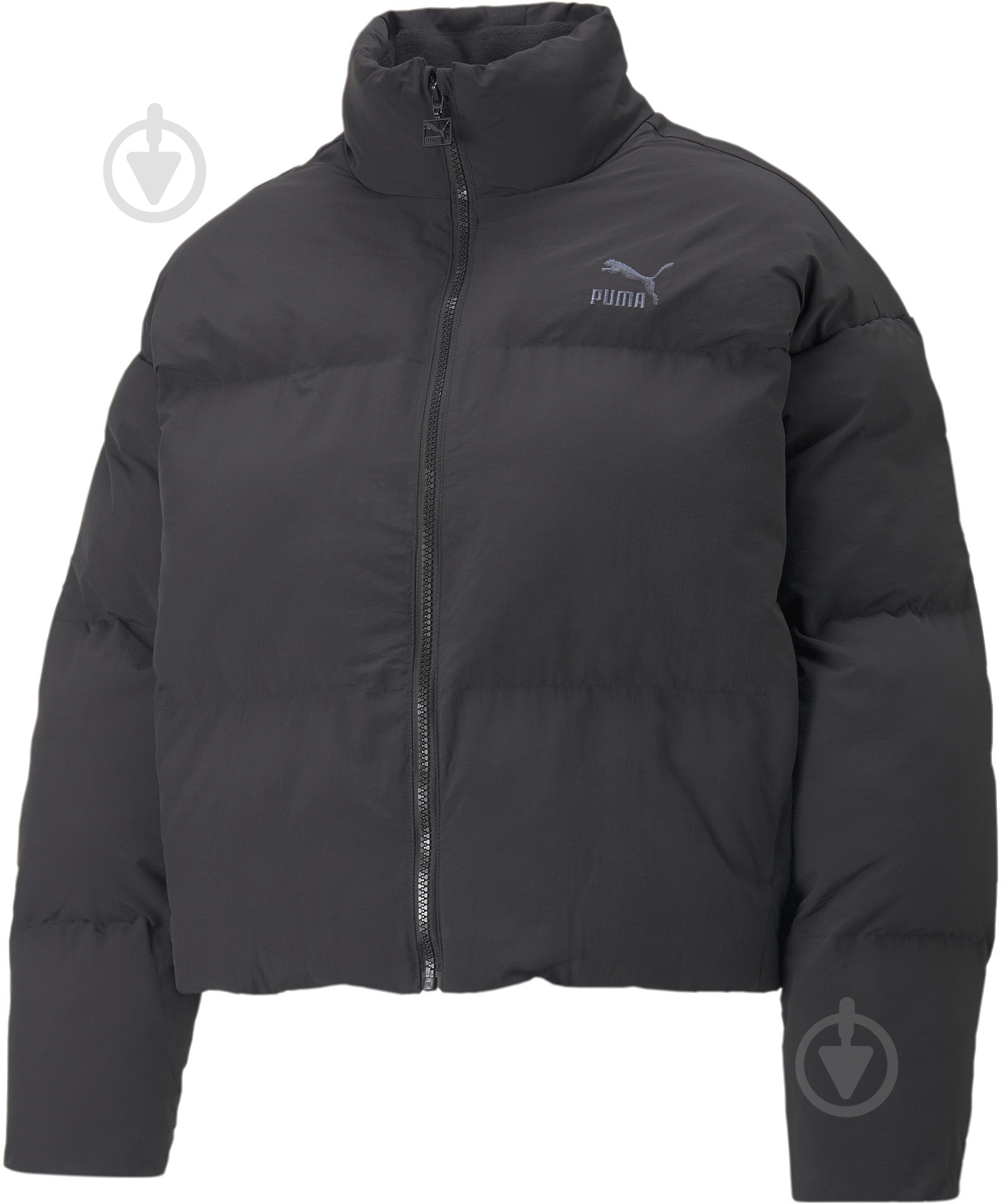 Куртка женская демисезонная Puma CLASSICS OVERSIZED SHORT POLYBALL PUFFER 53557401 р.S черная - фото 1 Куртка женская демисезонная Puma CLASSICS OVERSIZED SHORT POLYBALL PUFFER 53557401 р.S черная - фото 1