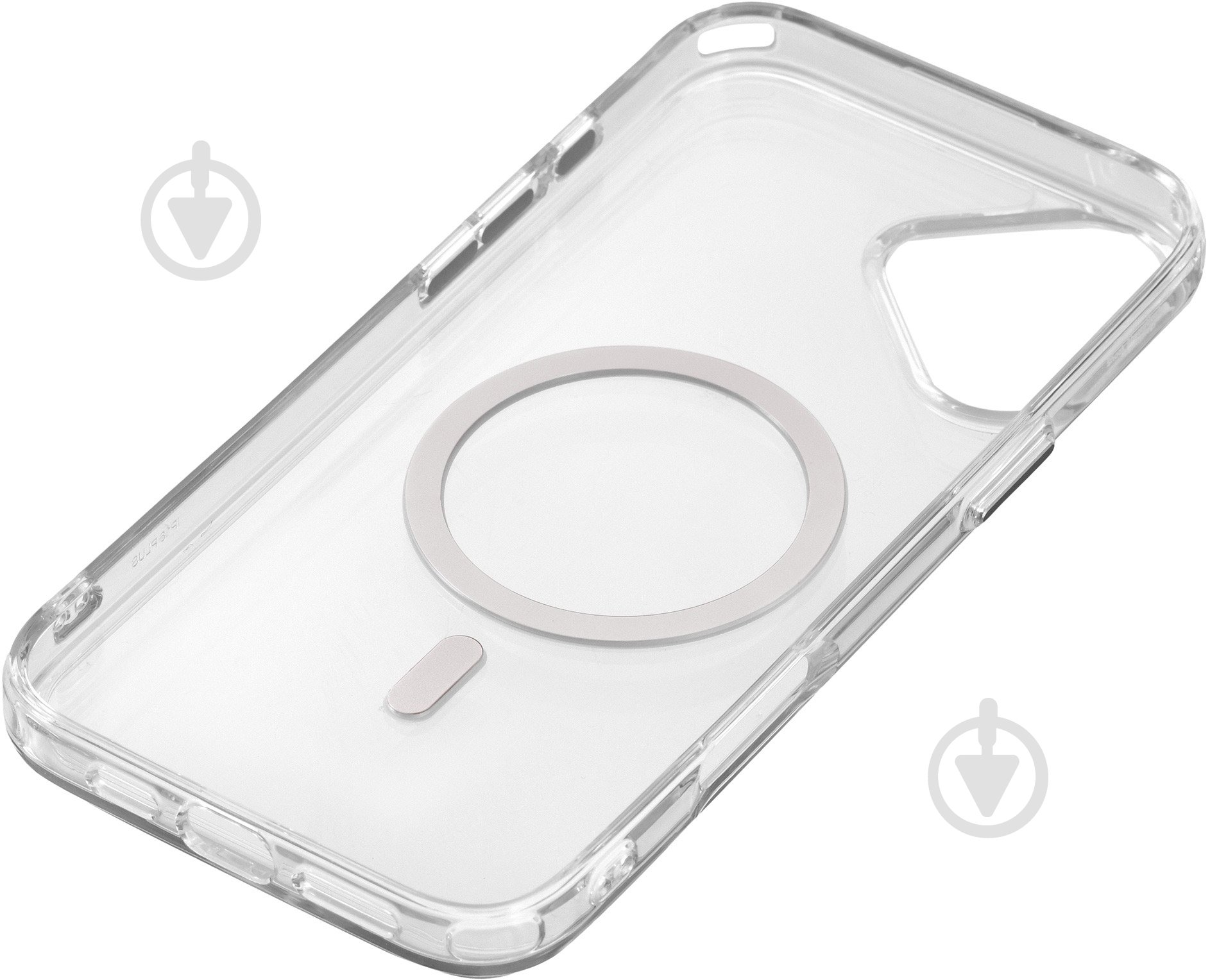 Чехол 2E Basic MagSafe Cover для Apple iPhone 16 Plus transparent (2E-IPH-16PL-OCLS-CL) - фото 3