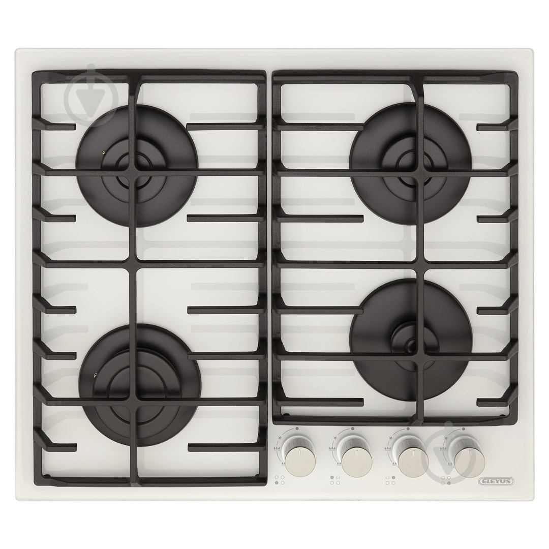 Варочная поверхность газовая Eleyus IRIS 60 WH CF - фото 1