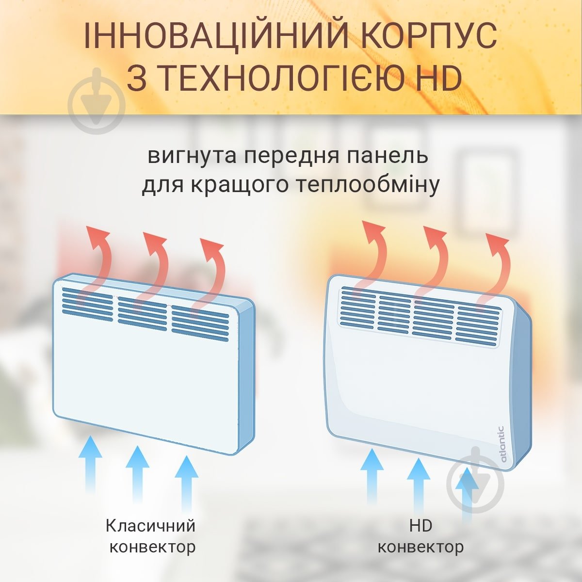 Конвектор електричний Atlantic F125 CMG-PACK0/M (1500 Вт) - фото 8