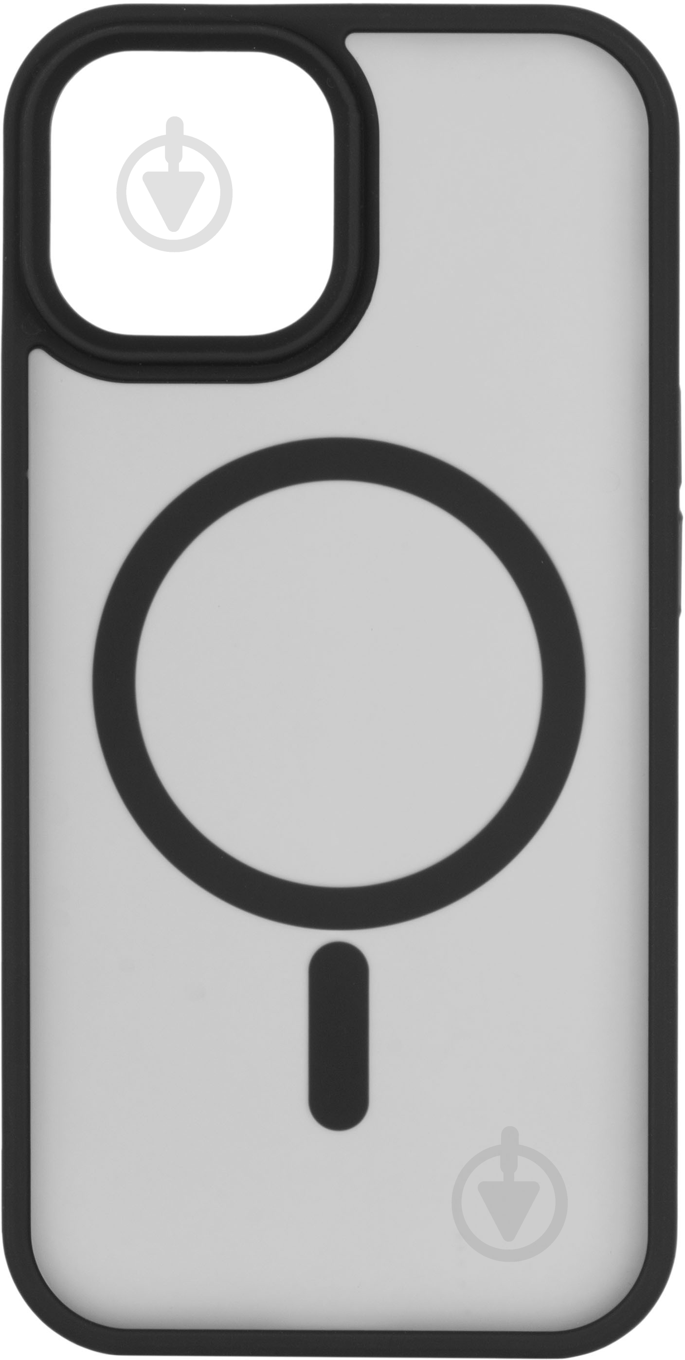 Чехол 2E Basic Soft Touch MagSafe Cover для Apple iPhone 15 black (2E-IPH-15-OCLS-BK) - фото 1