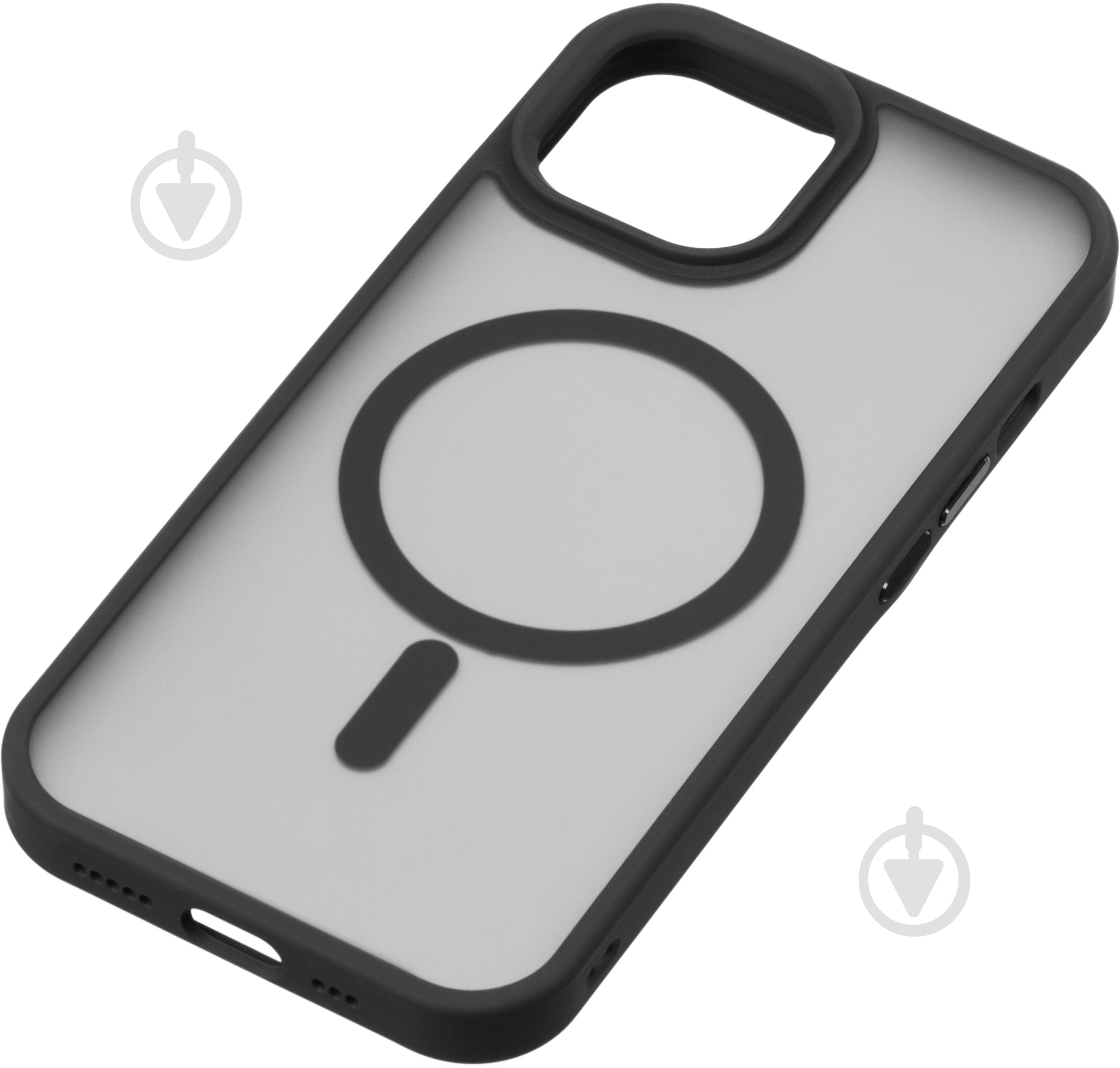 Чехол 2E Basic Soft Touch MagSafe Cover для Apple iPhone 15 black (2E-IPH-15-OCLS-BK) - фото 2