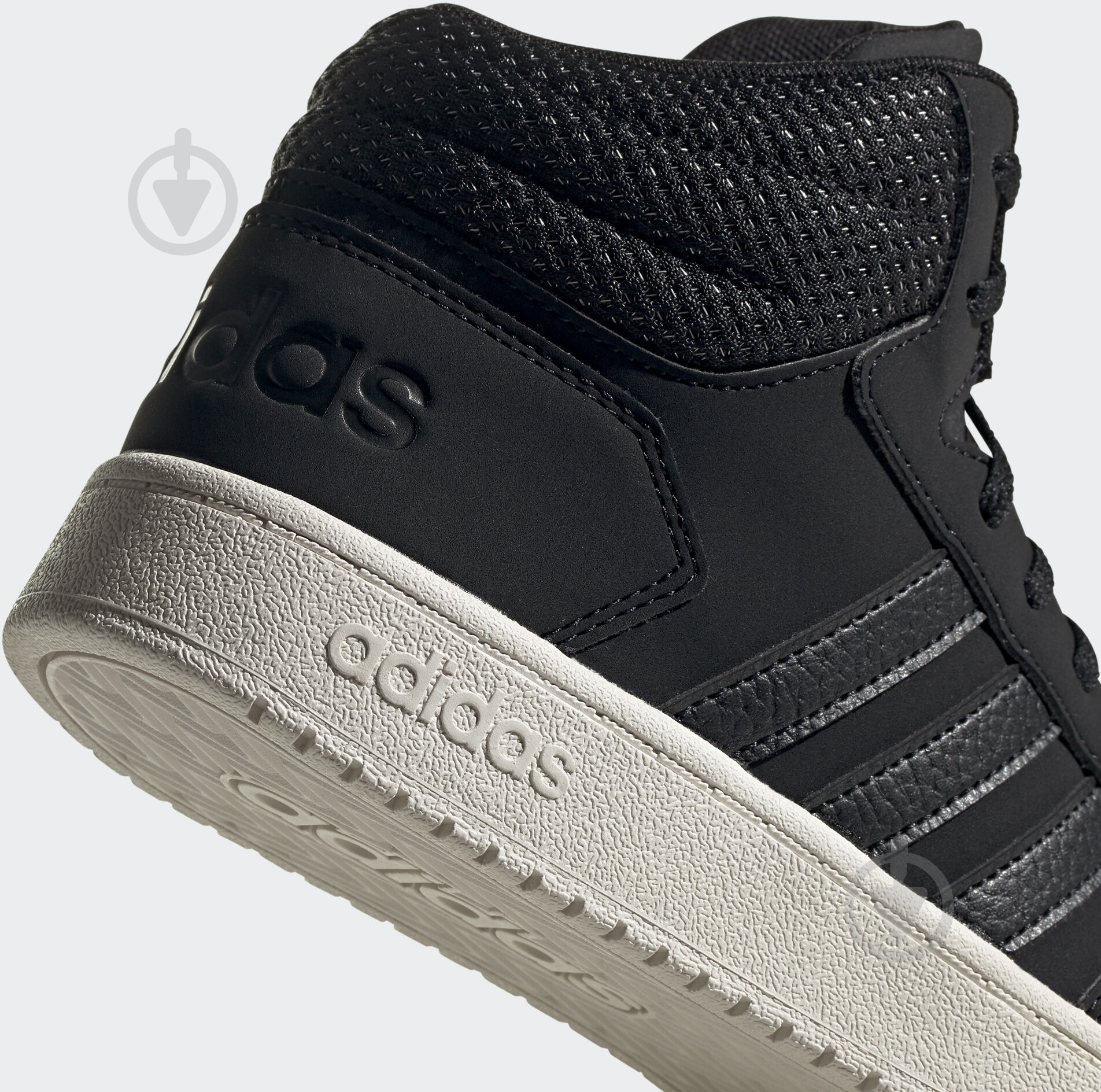 Кроссовки женские Adidas HOOPS 2.0 MID EG7734 р.37 1/3 черные - фото 8