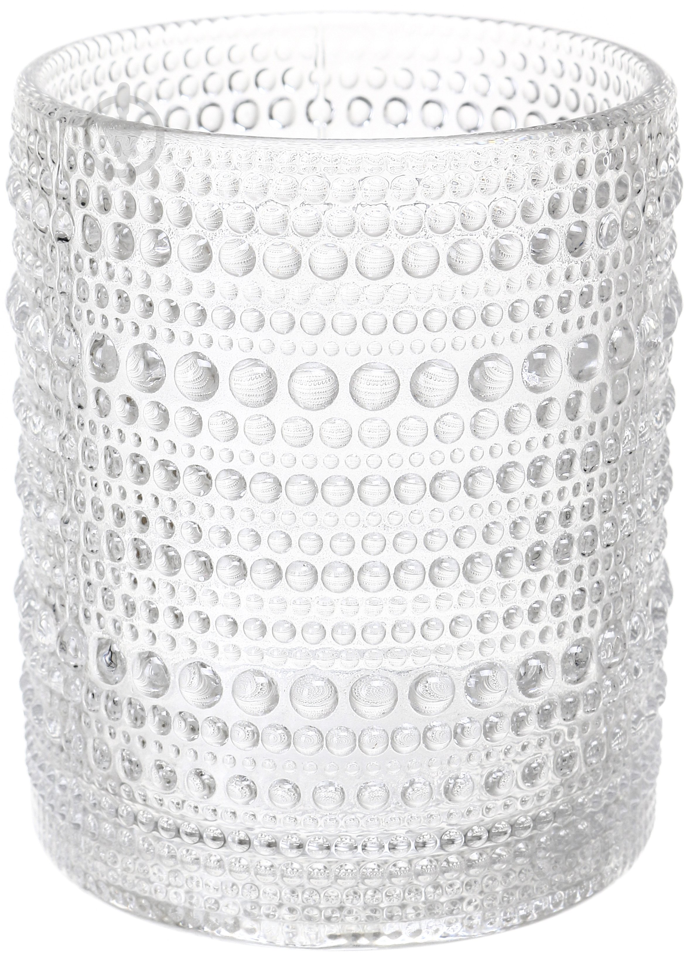 Склянка низька Fiora Bubble Clear 330 мл 1 шт. - фото 1