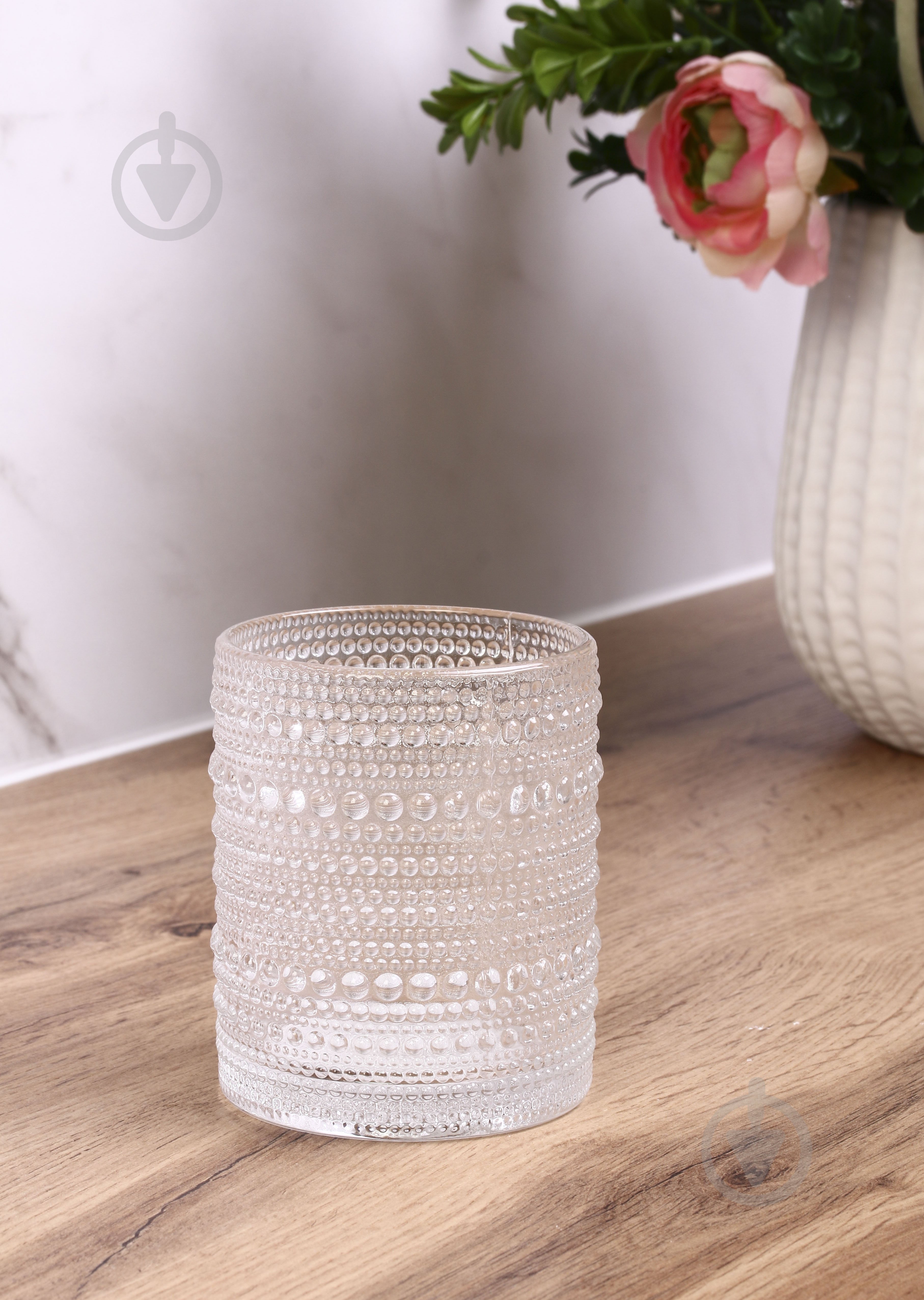 Склянка низька Fiora Bubble Clear 330 мл 1 шт. - фото 16