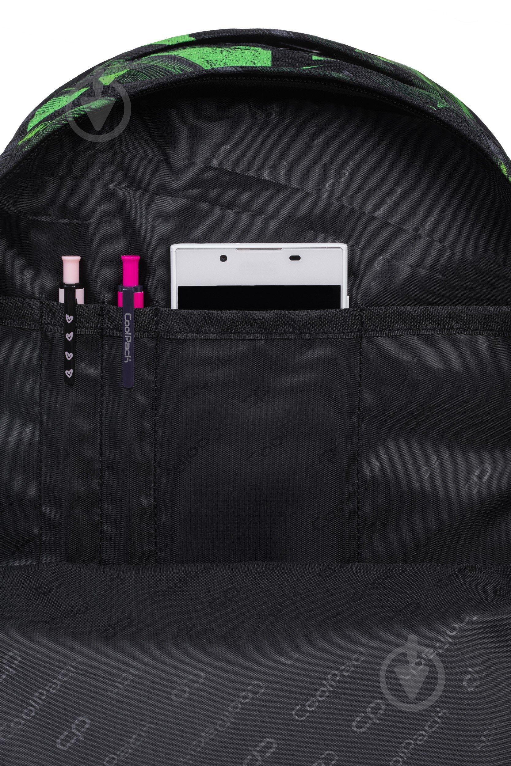 Рюкзак CoolPack #Школа Scout Green Mirror F096920 - фото 5