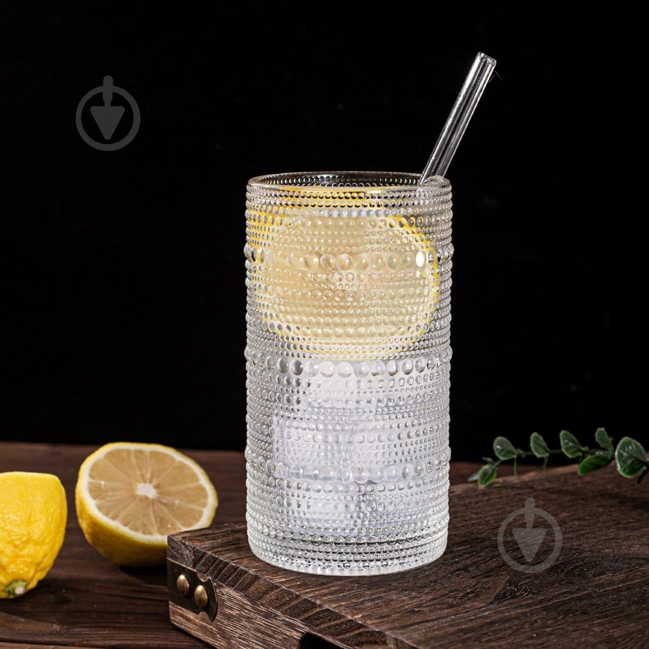 Склянка висока Fiora Bubble Clear 440 мл 1 шт. - фото 12