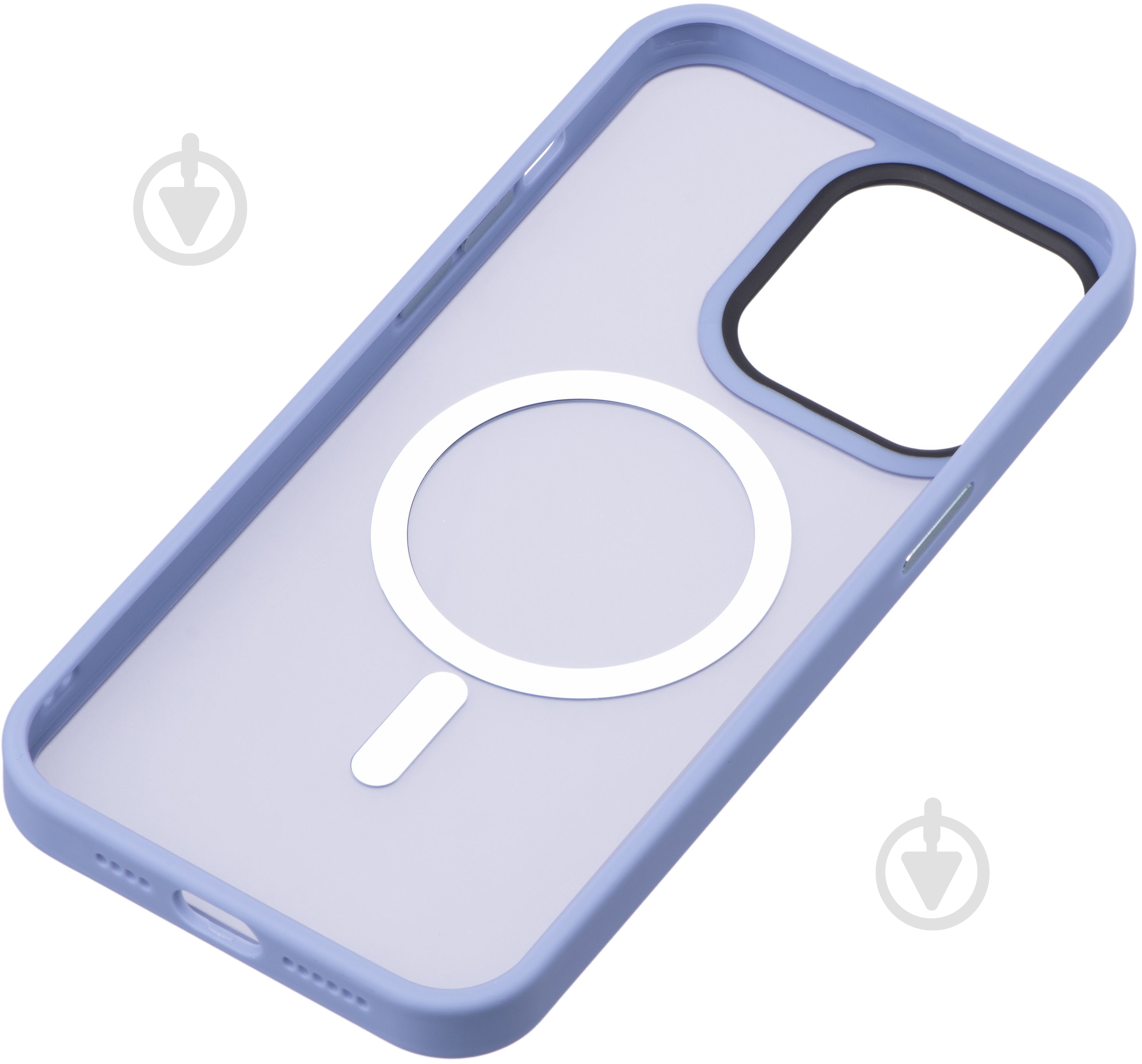 Чехол 2E Basic Soft Touch MagSafe Cover для Apple iPhone 15 Pro light blue (2E-IPH-15PR-OCLS-LB) - фото 3 Чехол 2E Basic Soft Touch MagSafe Cover для Apple iPhone 15 Pro light blue (2E-IPH-15PR-OCLS-LB) - фото 3