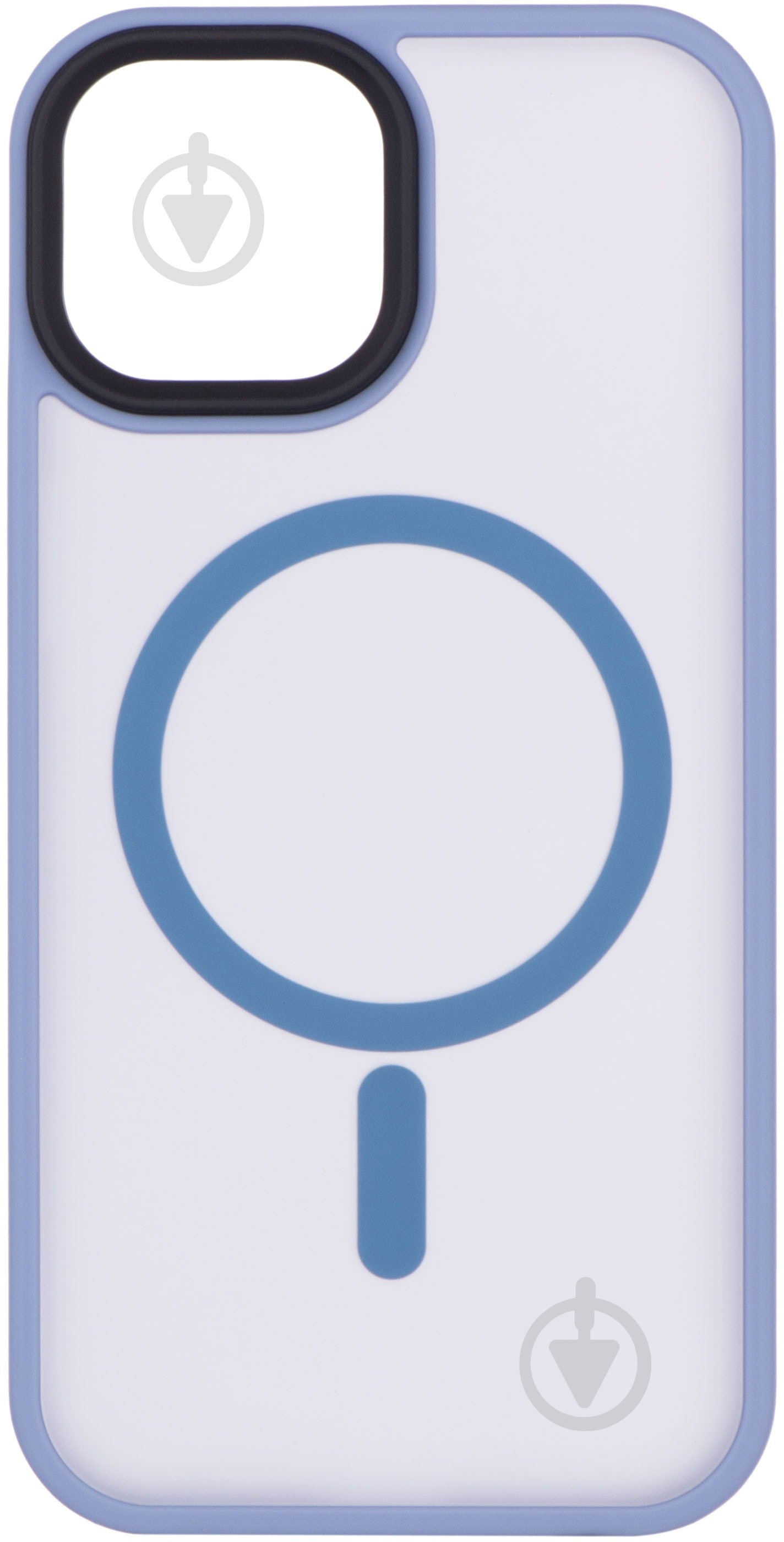 Чехол 2E Basic Soft Touch MagSafe Cover для Apple iPhone 15 light blue (2E-IPH-15-OCLS-LB) - фото 1