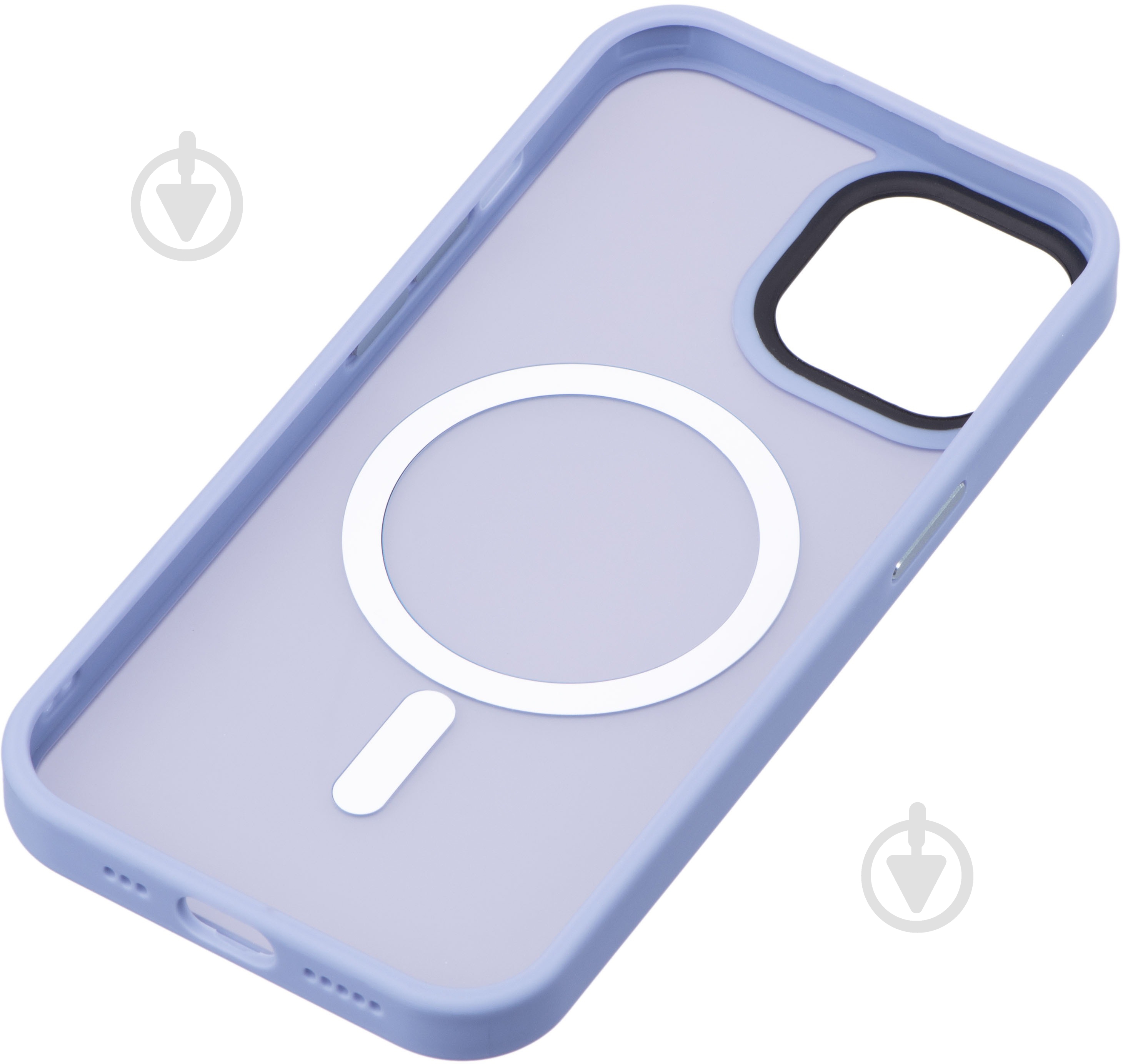 Чехол 2E Basic Soft Touch MagSafe Cover для Apple iPhone 15 light blue (2E-IPH-15-OCLS-LB) - фото 2
