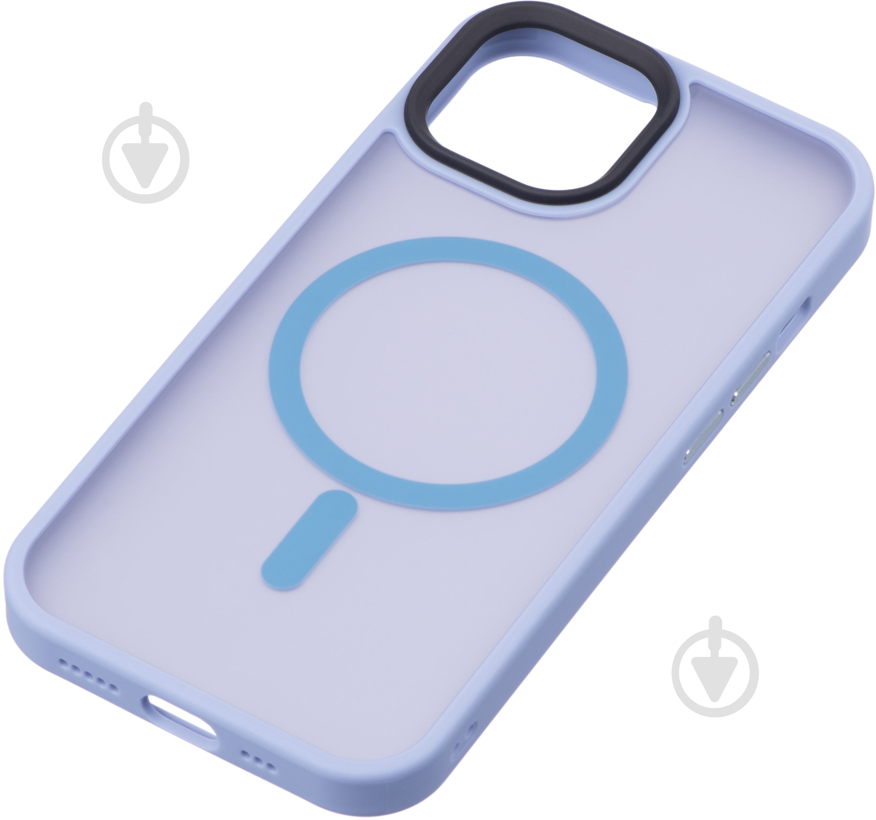 Чехол 2E Basic Soft Touch MagSafe Cover для Apple iPhone 15 light blue (2E-IPH-15-OCLS-LB) - фото 3
