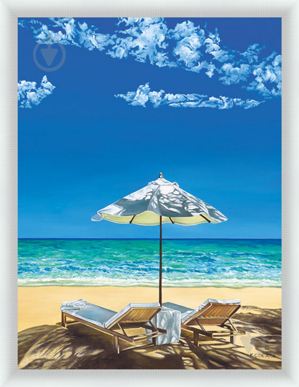 Репродукция 80x60 см SvitArt KCD1007 - фото 1
