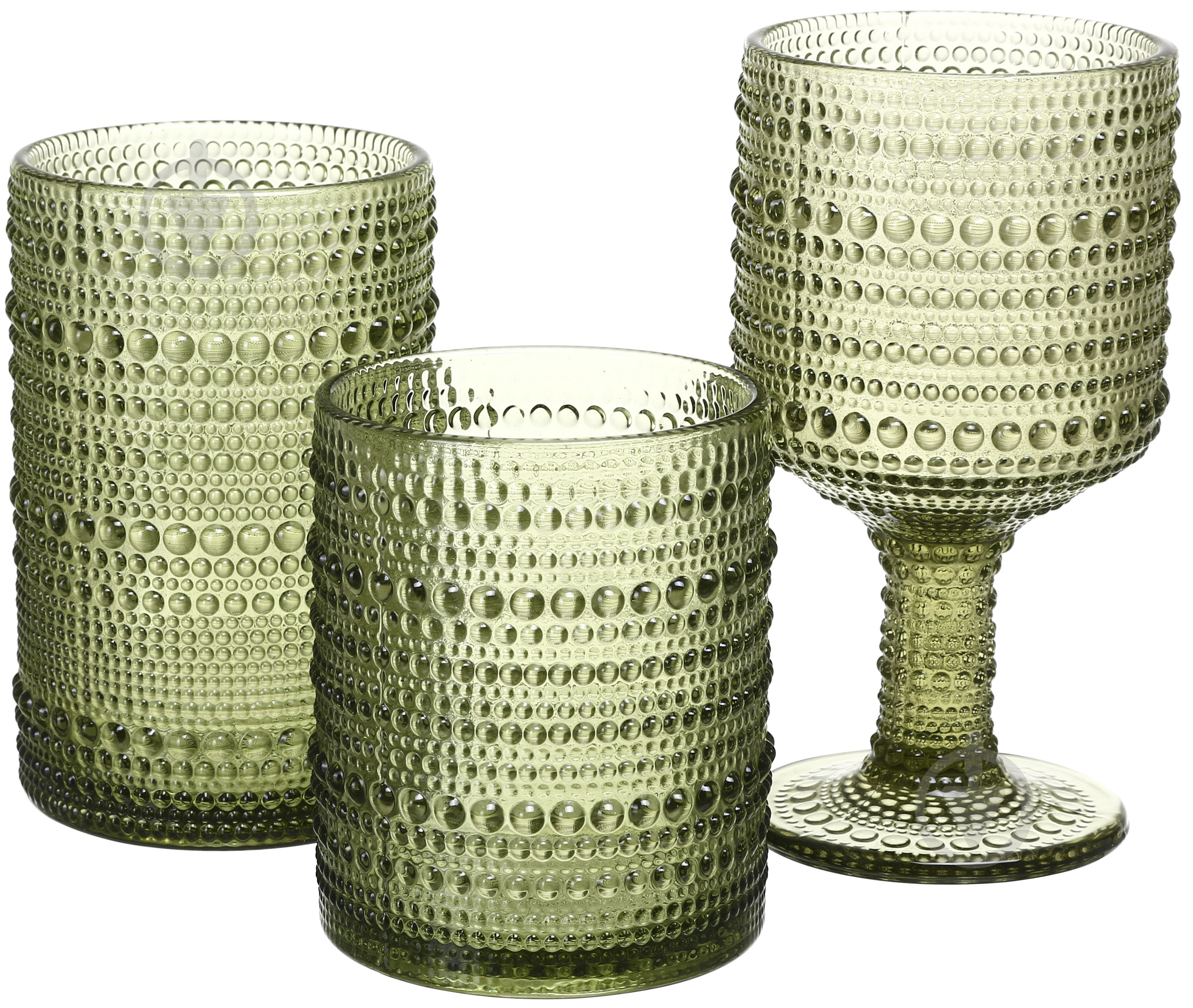 Склянка висока Fiora Bubble Green 440 мл 1 шт. - фото 11