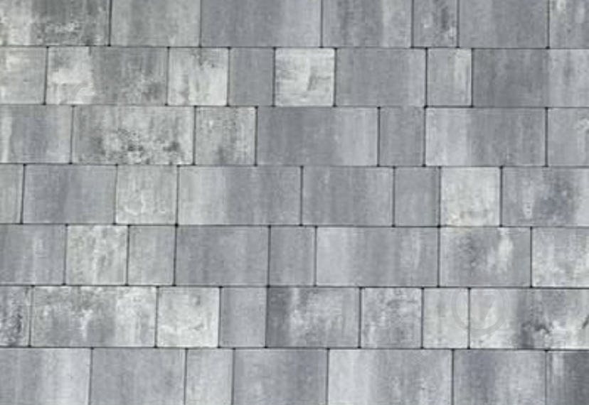 Бруківка ALDI ПАТТЕРН 160 мм біло-чорний - фото 1