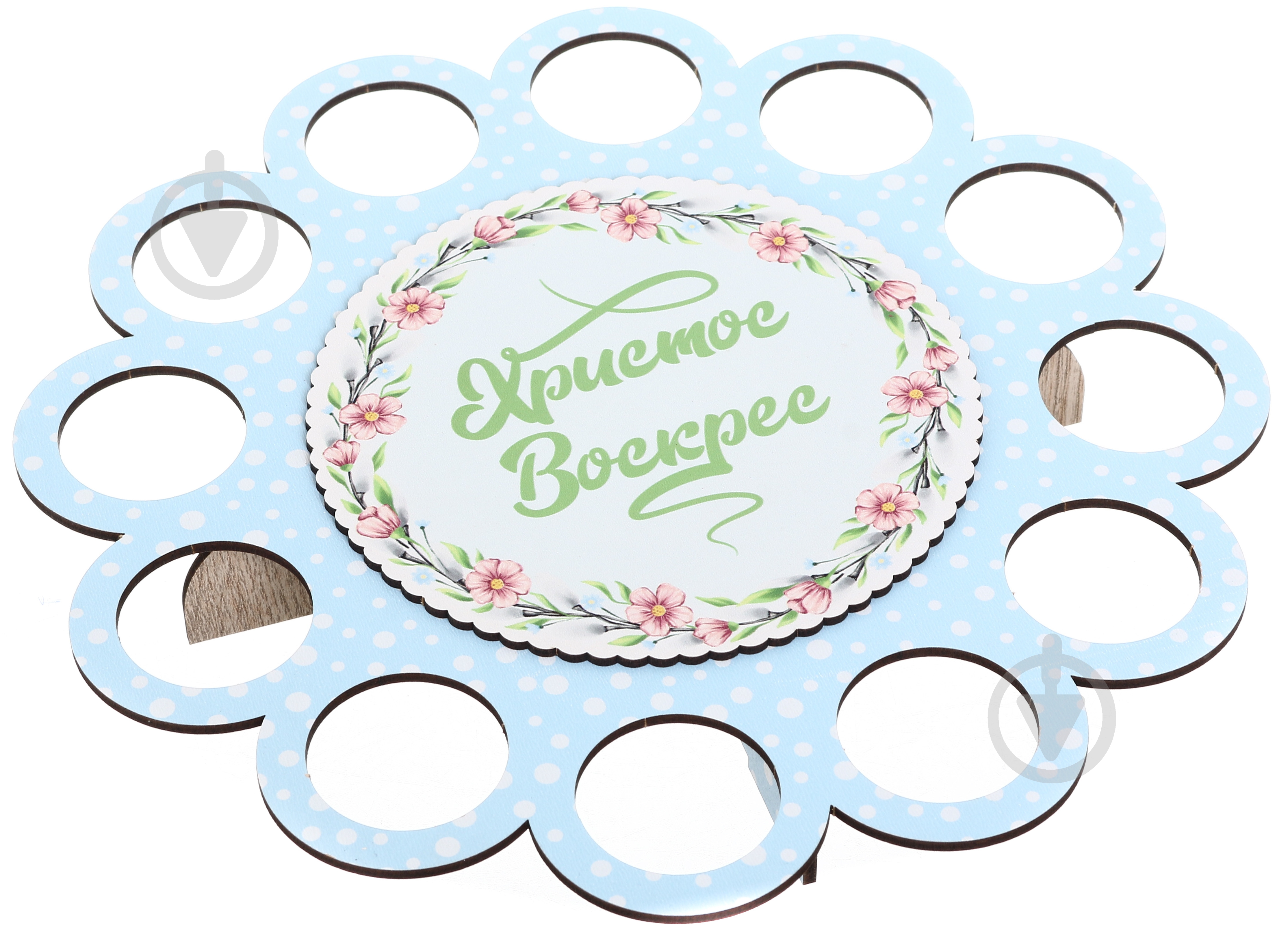 Подставка под пасху и пасхальные яйца 27х27 см - фото 3