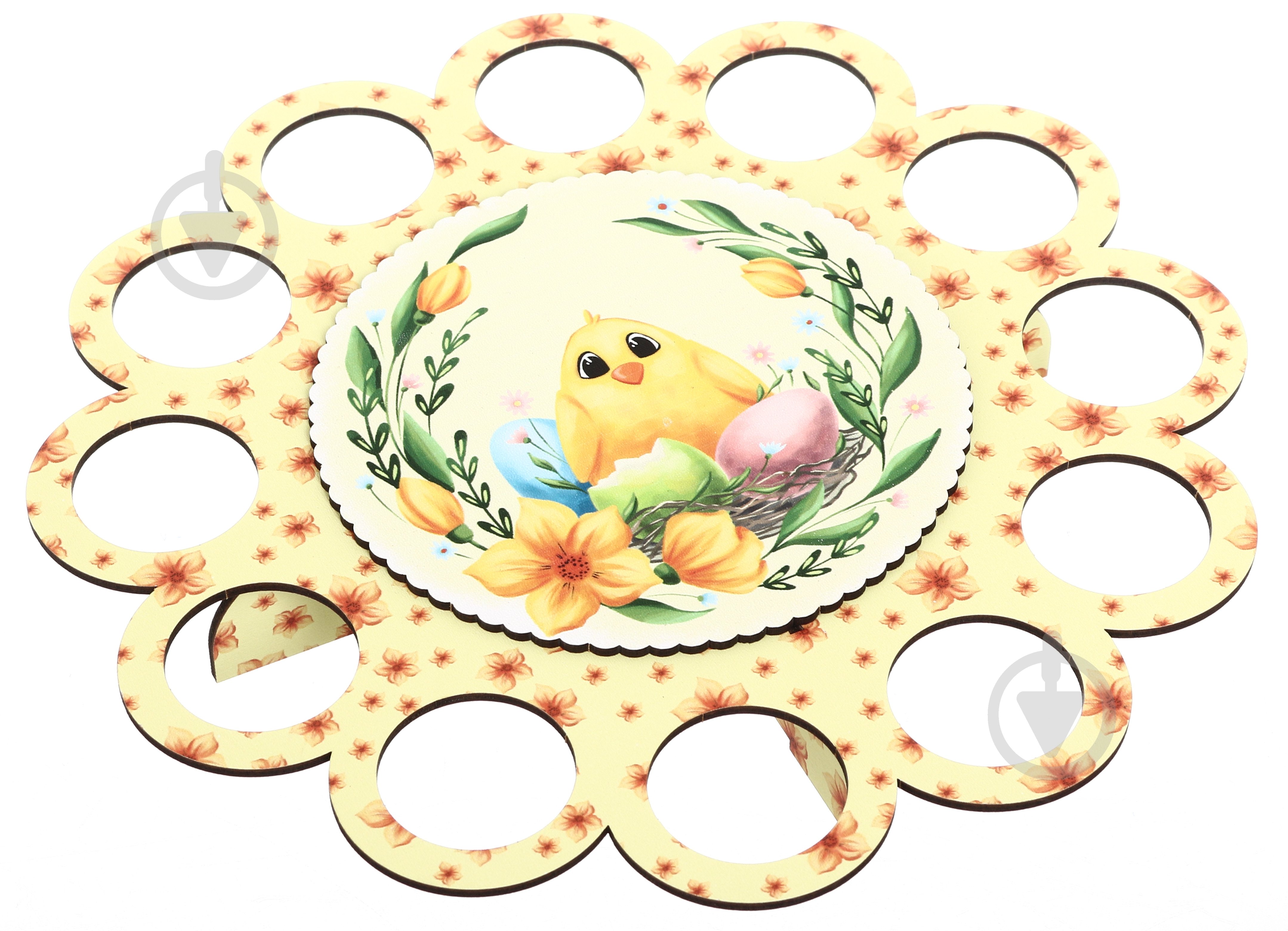 Подставка под пасху и пасхальные яйца 27х27 см - фото 5