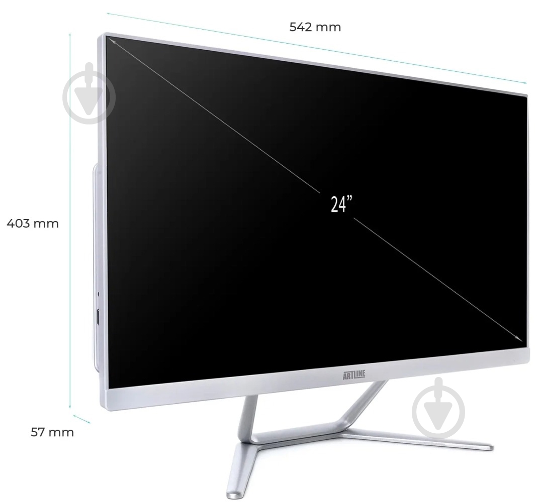 Моноблок Artline Home G43 23,8 (G43v35w) white - фото 9 Моноблок Artline Home G43 23,8 (G43v35w) white - фото 9