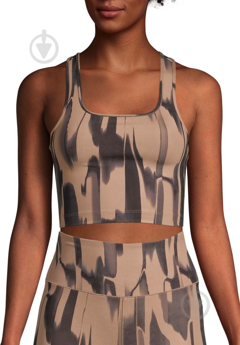 Бра Casall Crop Square Neck Sports Top 22112-315 р.40 коричневий - фото 1 Бра Casall Crop Square Neck Sports Top 22112-315 р.40 коричневий - фото 1