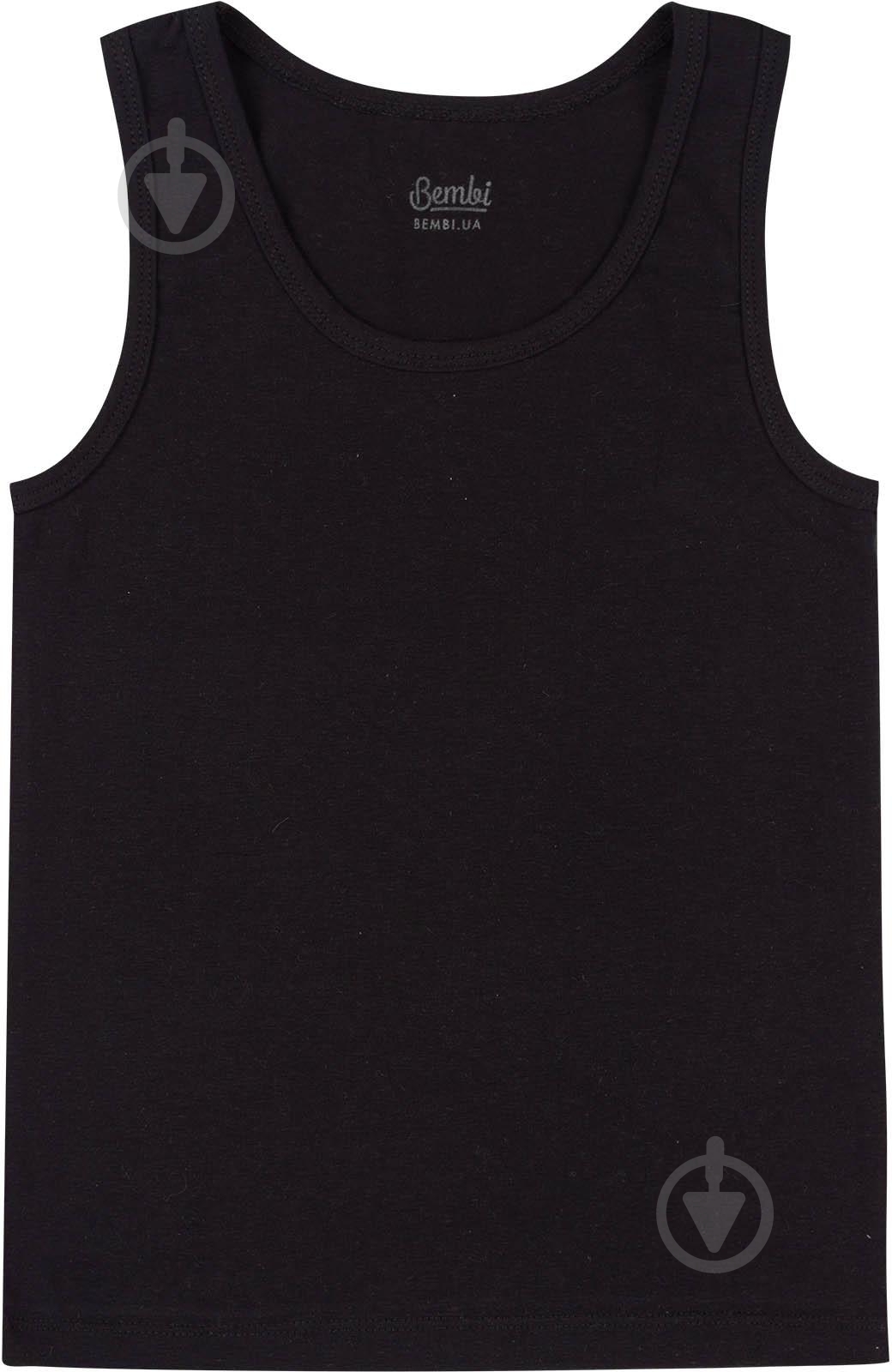 Майка для мальчиков Bembi МК23 р.98 черный 10023011038.Y00 - фото 1