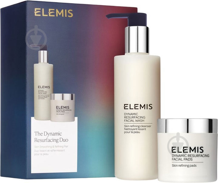 Набор подарочный ELEMIS Dynamic Resurfacing Duo Skin Smoothing & Refining (641628892099) - фото 1