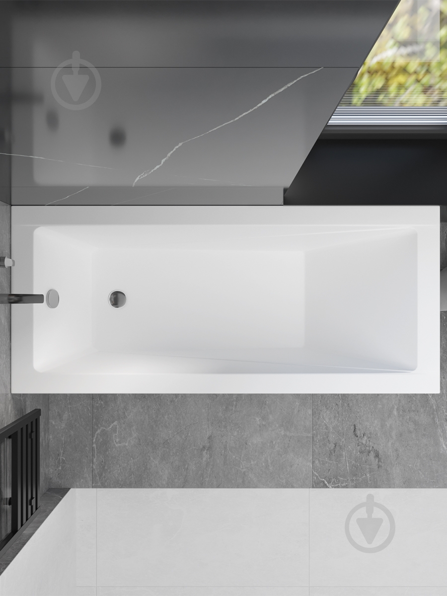 Ванна акрилова Helmken Rivana 543EG77340 169,5х70 см комплект 3 в 1 - фото 3 Ванна акрилова Helmken Rivana 543EG77340 169,5х70 см комплект 3 в 1 - фото 3