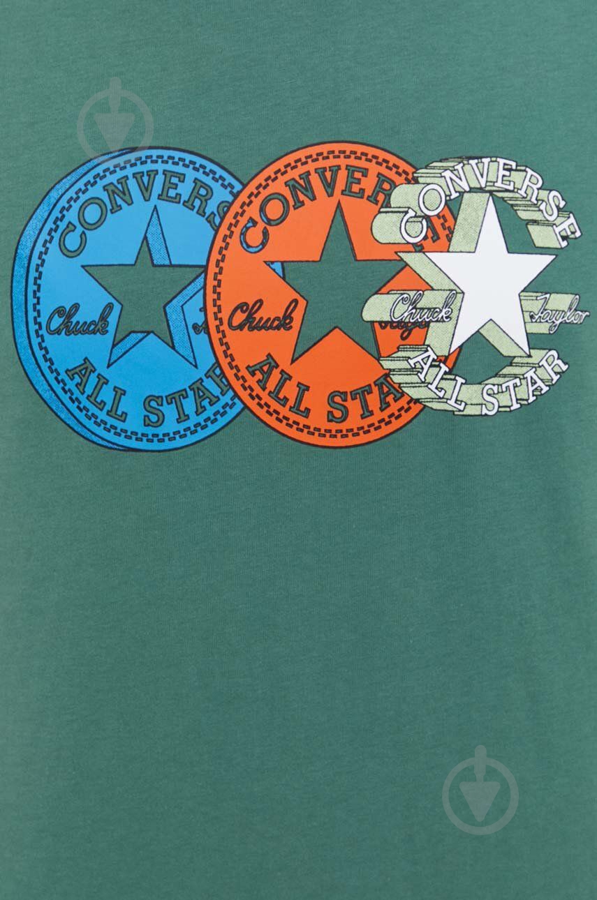 Футболка Converse CHUCK PATCH DISTORT TEE 10025973-A03 р.L зеленый - фото 4 Футболка Converse CHUCK PATCH DISTORT TEE 10025973-A03 р.L зеленый - фото 4
