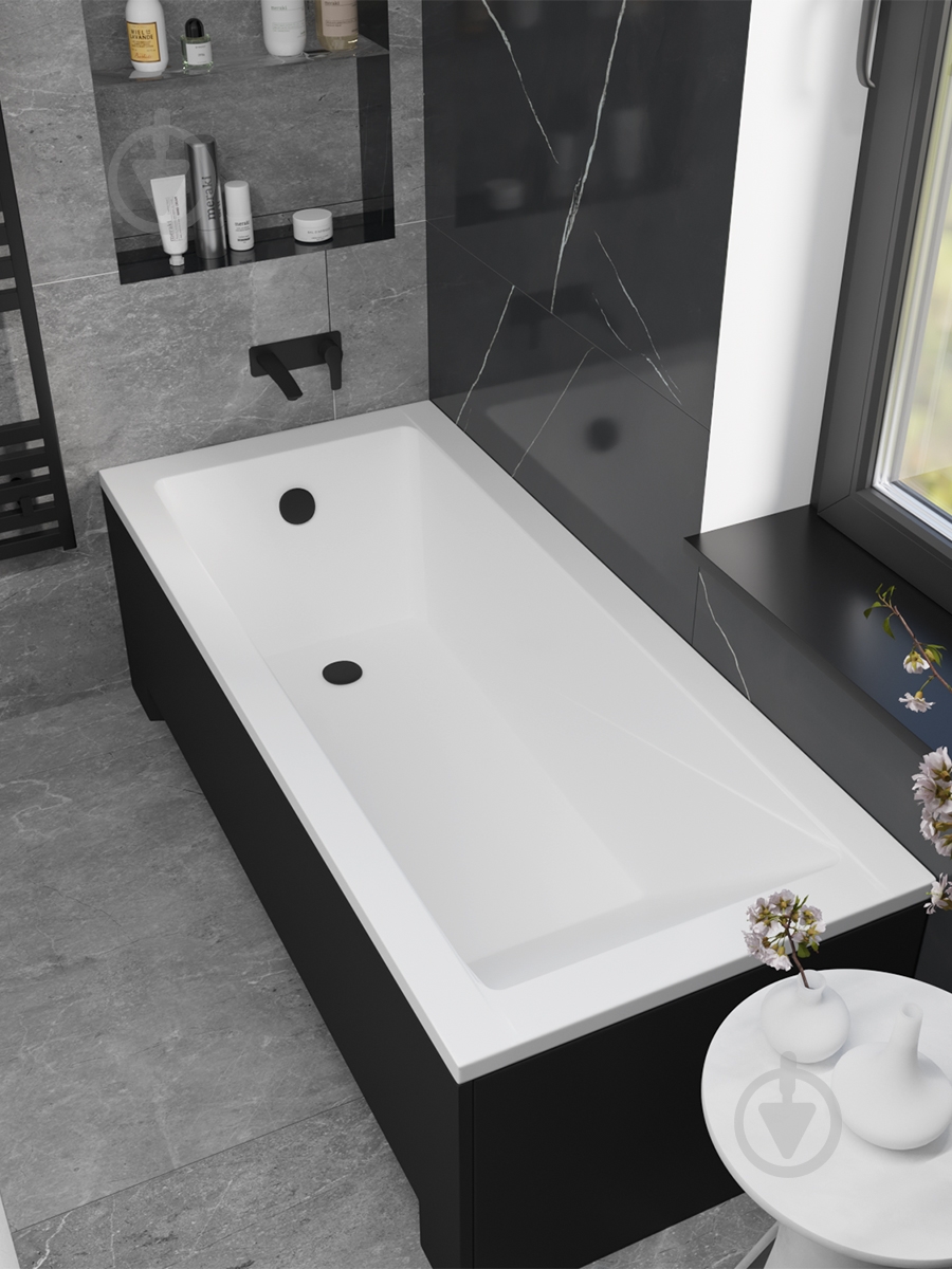 Ванна акрилова Helmken Rivana 275E01268S 169,5х70 см комплект 3 в 1 - фото 5 Ванна акрилова Helmken Rivana 275E01268S 169,5х70 см комплект 3 в 1 - фото 5