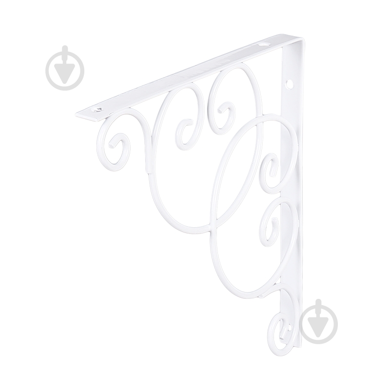 Кронштейн Larvij Фиоре белый L7655WH - фото 1