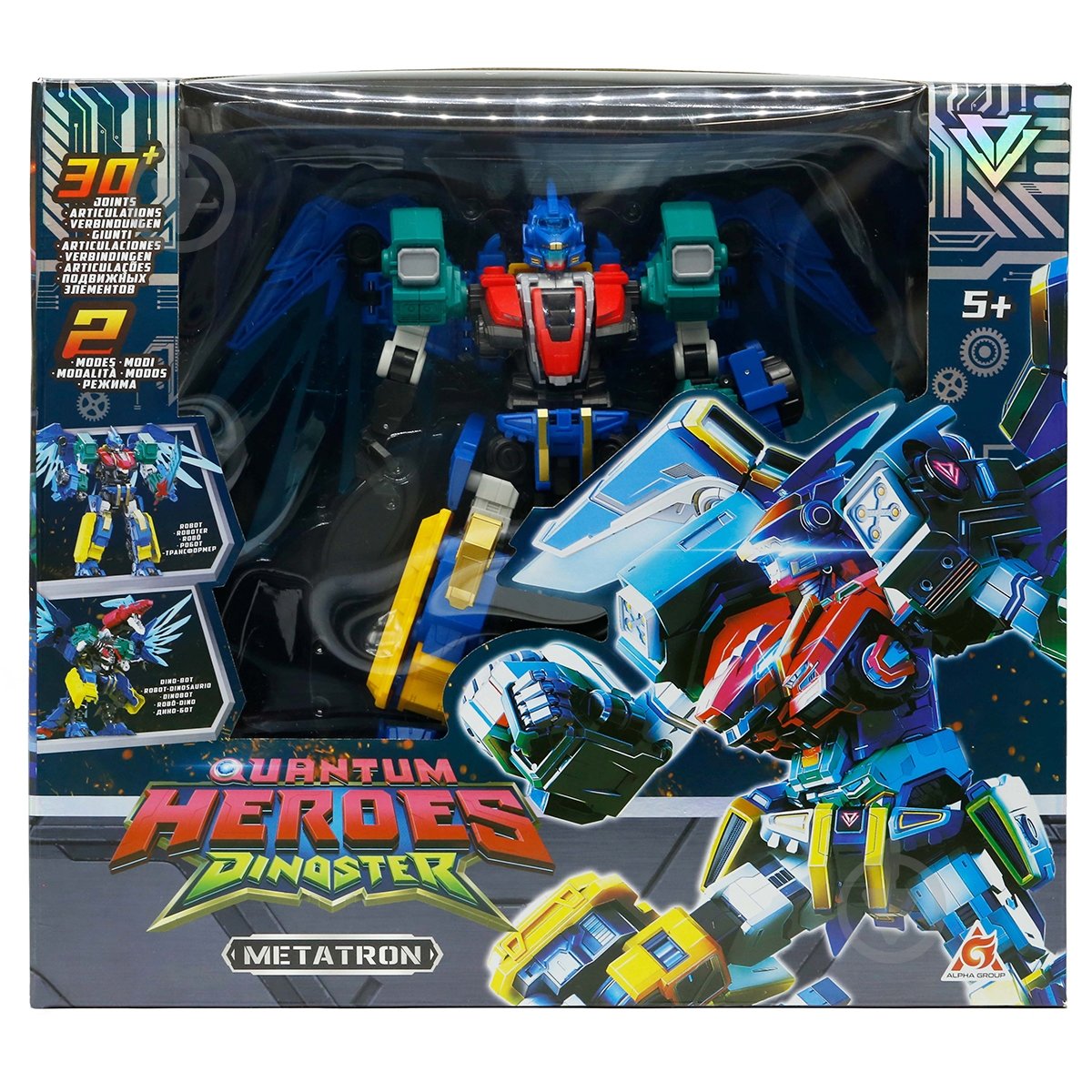 Робот-трансформер DINOSTER Метатрон EU580817 - фото 3