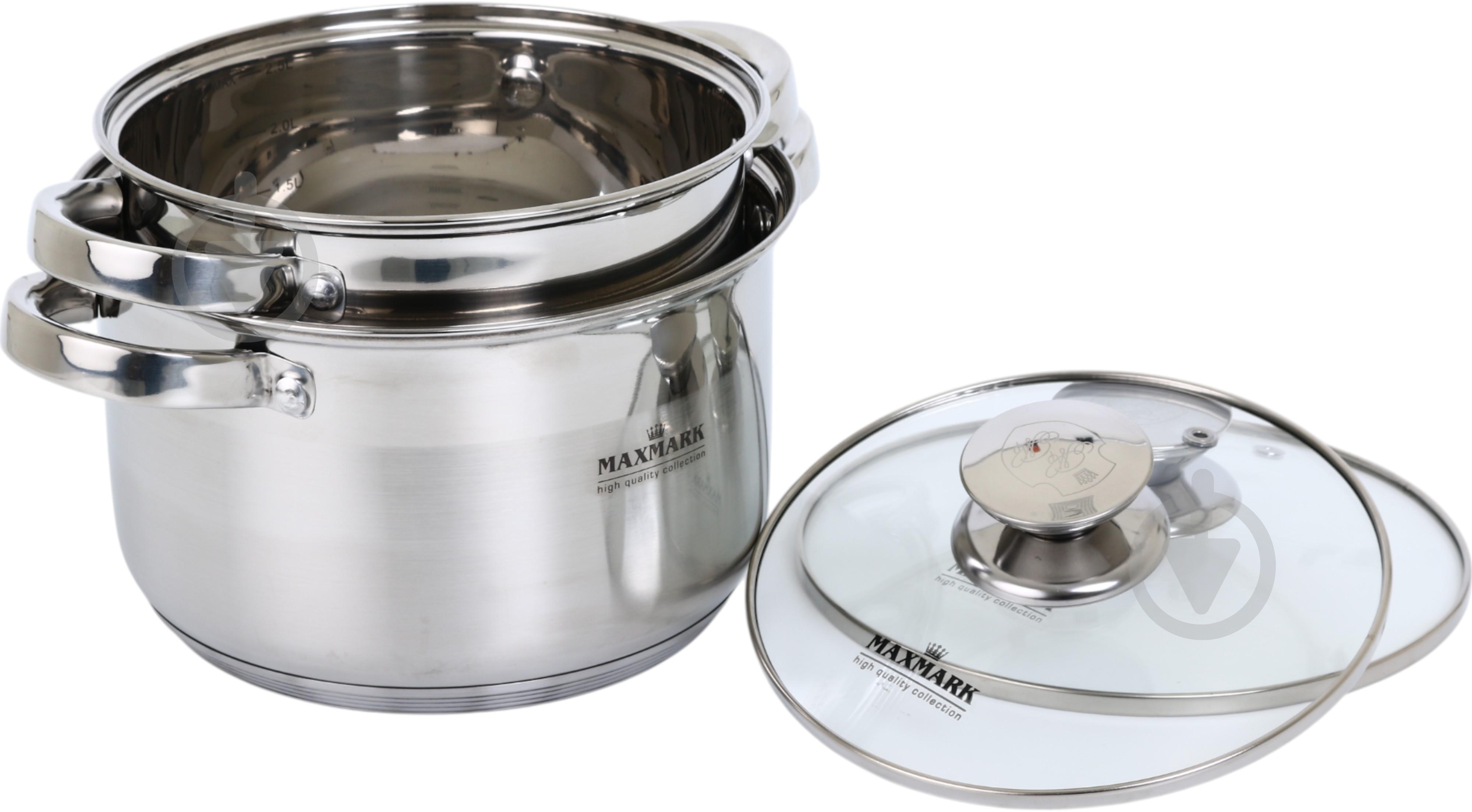 Набір каструль Maxmark MK-3704A - фото 2