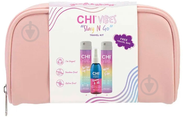 Набір подарунковий CHI Vibes Travel Kit - фото 1