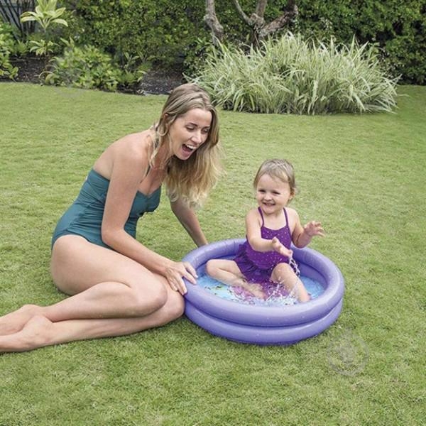 Басейн Intex 59409 дитячий 2 види, 2 кільця, 61-15 см - фото 2