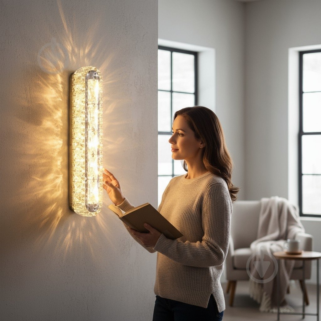 Бра Sensio Marques LED 4 Вт прозорий/хром ALPL-PLCS025W1 - фото 8 Бра Sensio Marques LED 4 Вт прозорий/хром ALPL-PLCS025W1 - фото 8