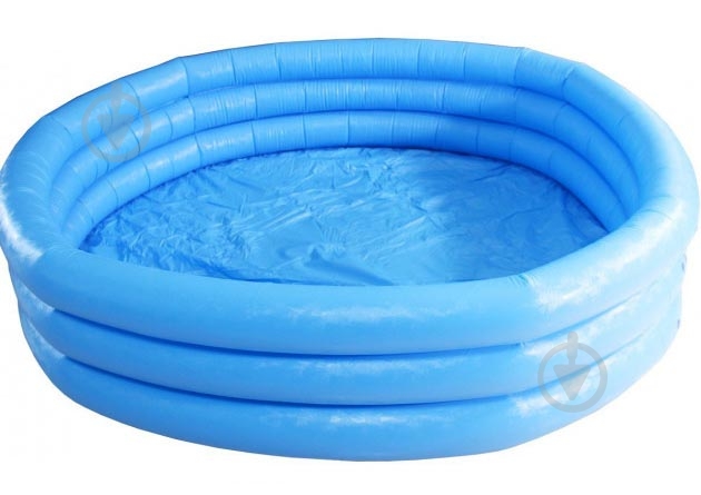 Бассейн детский Intex 58446 3 кольца синий 168x41 см 481 л - фото 1