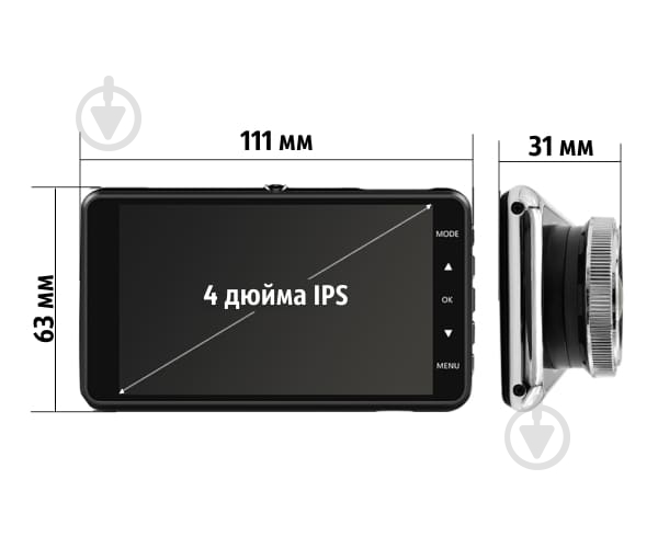 Видеорегистратор Carcam T500GPS - фото 3 Видеорегистратор Carcam T500GPS - фото 3