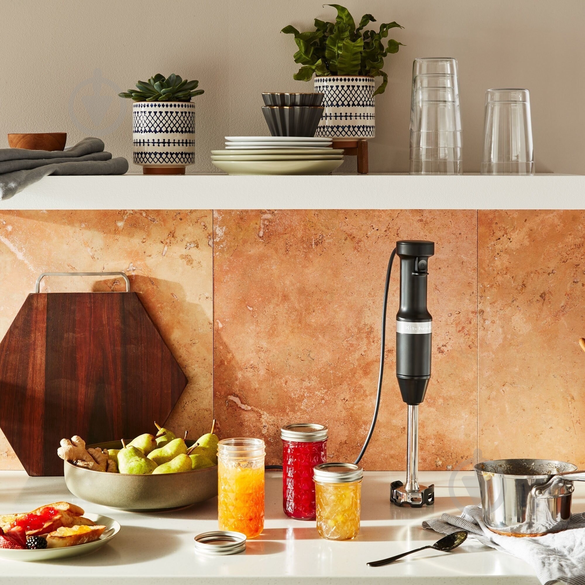 Блендер заглибний KitchenAid Classic 5KHBV53EOB чорний - фото 6