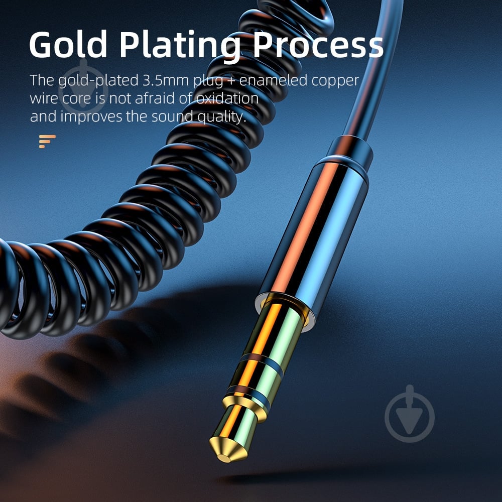 Адаптер Essager Bluetooth 5.0 Aux Adapter Car Wireless Receiver USB to 3.5mm Jack Audio Music Mic Handsfree Car Kit Speaker Transmitter Grey 1,1 м grey (EBTEB01-JS0A) - фото 5