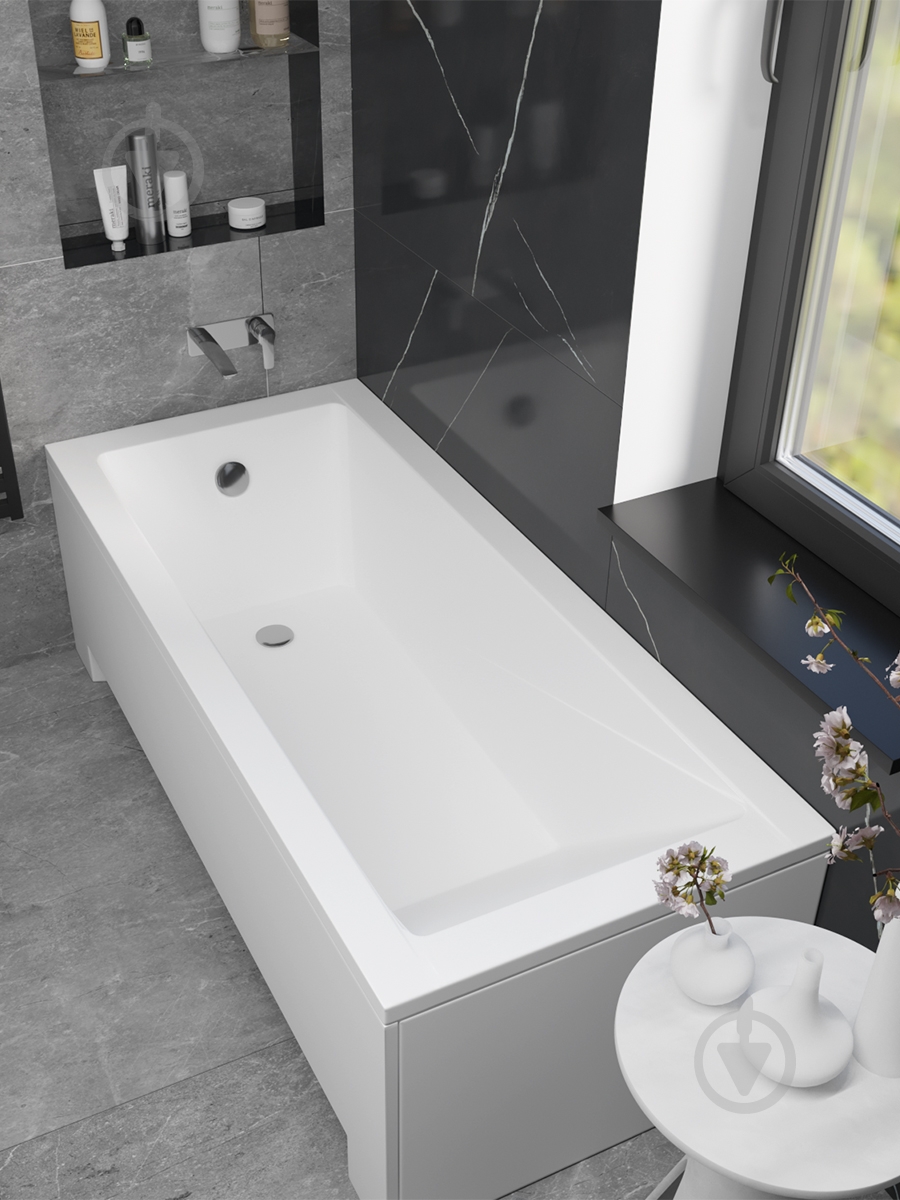 Ванна акрилова Helmken Rivana 35S103N118 169,5х70 см комплект 4 в 1 - фото 4 Ванна акрилова Helmken Rivana 35S103N118 169,5х70 см комплект 4 в 1 - фото 4