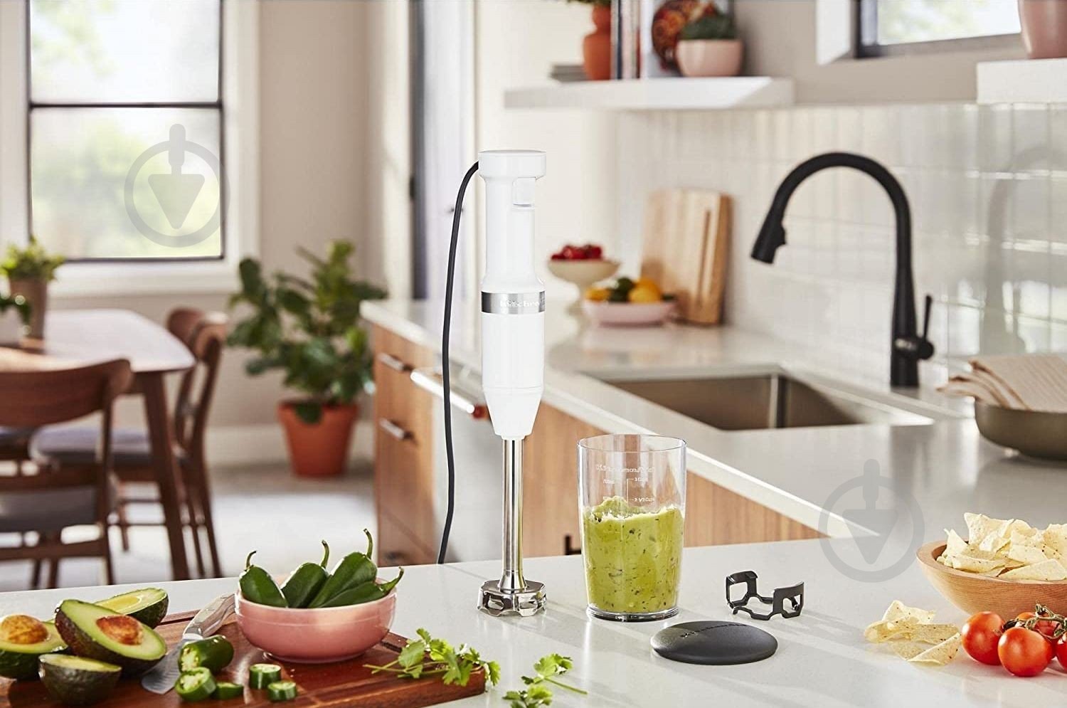 Блендер заглибний KitchenAid Classic 5KHBV53EWH білий - фото 6
