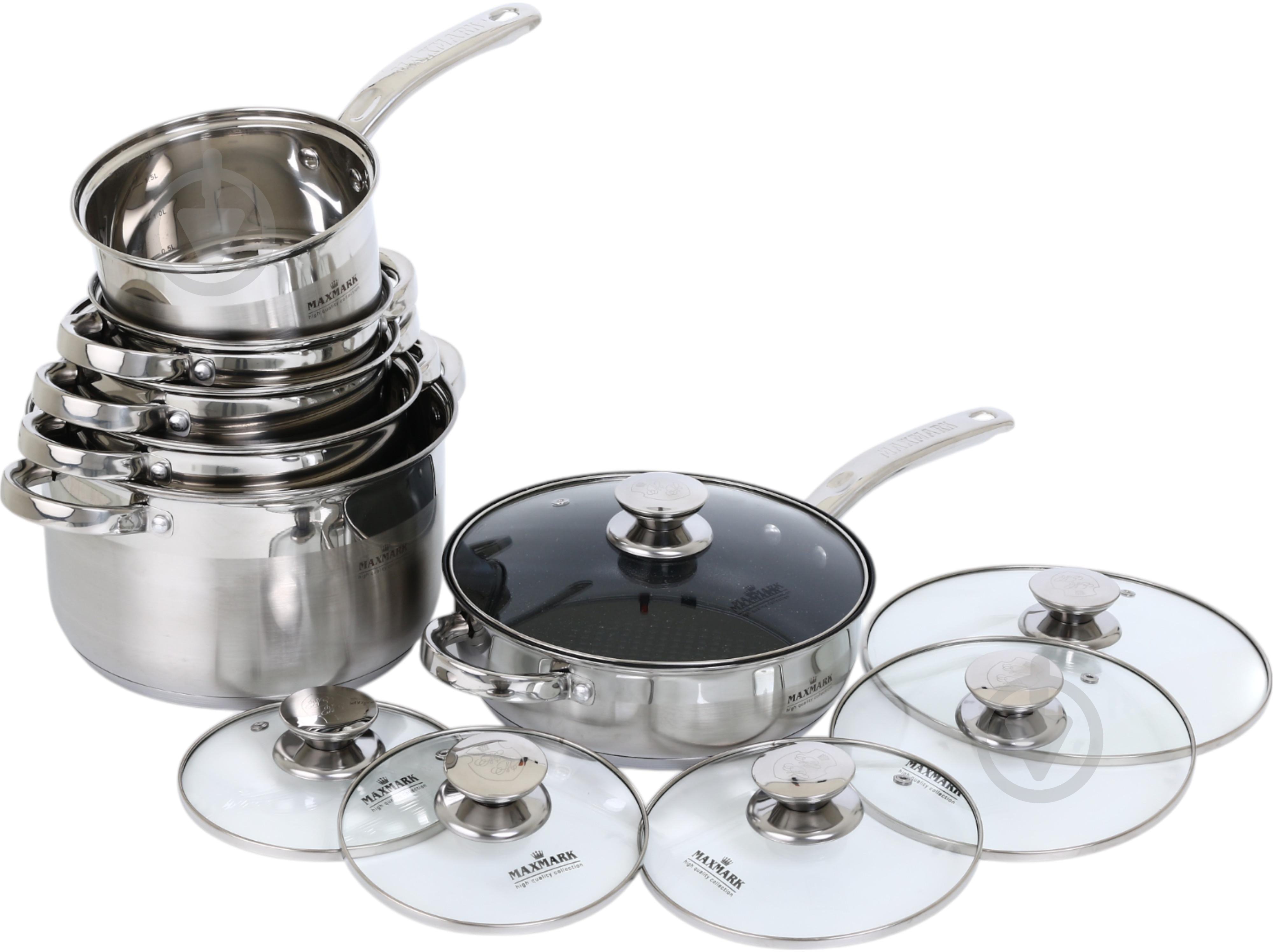 Набор посуды Maxmark 12 предметов MK-3712А - фото 2