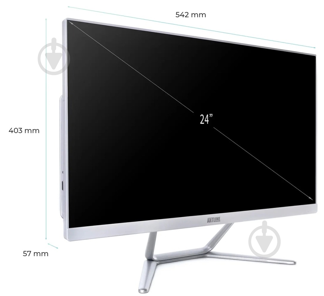 Моноблок Artline Home G43 23,8 (G43v36Winw) white - фото 6 Моноблок Artline Home G43 23,8 (G43v36Winw) white - фото 6