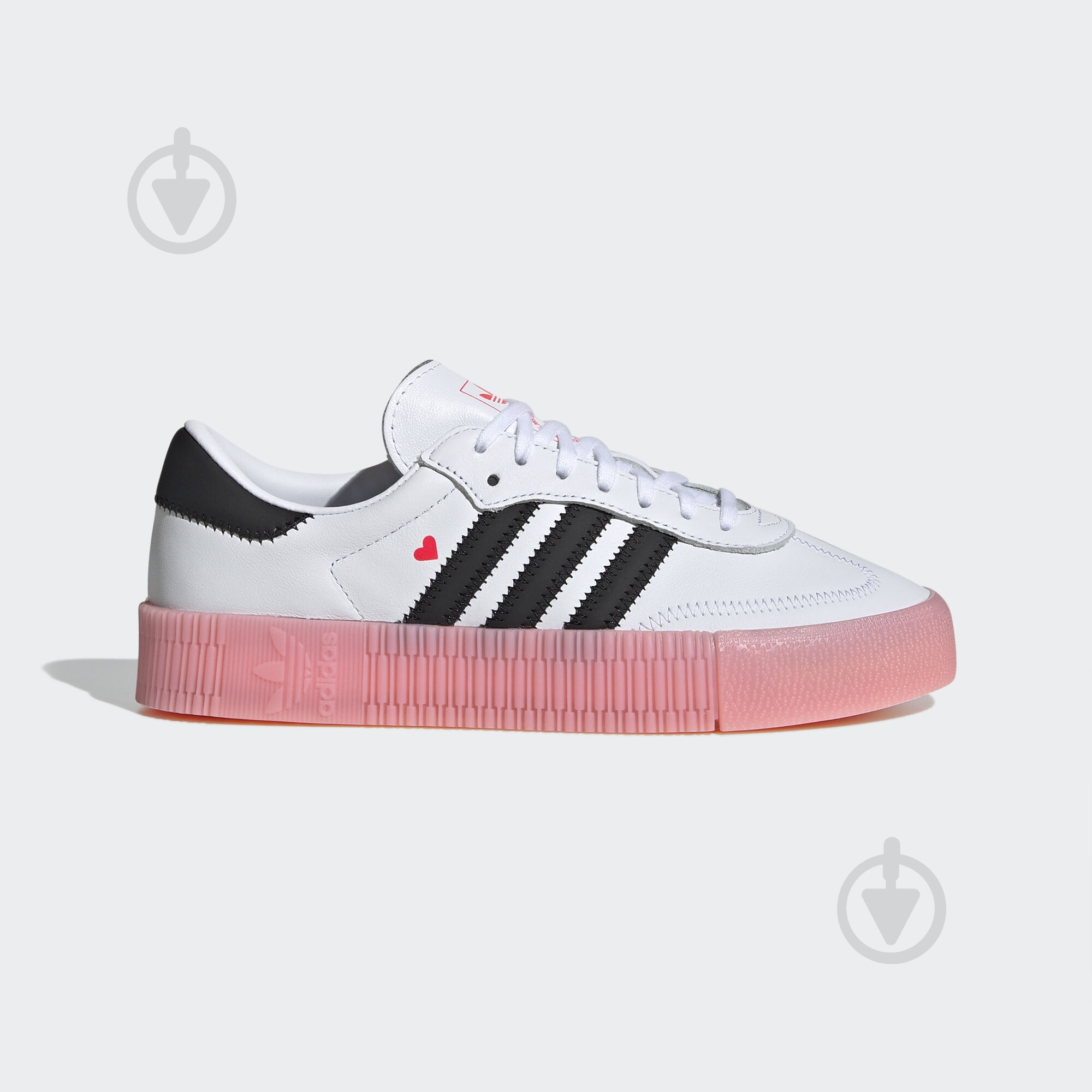 Кросівки жіночі демісезонні Adidas SAMBAROSE W EF4965 р.36 2/3 білі - фото 1