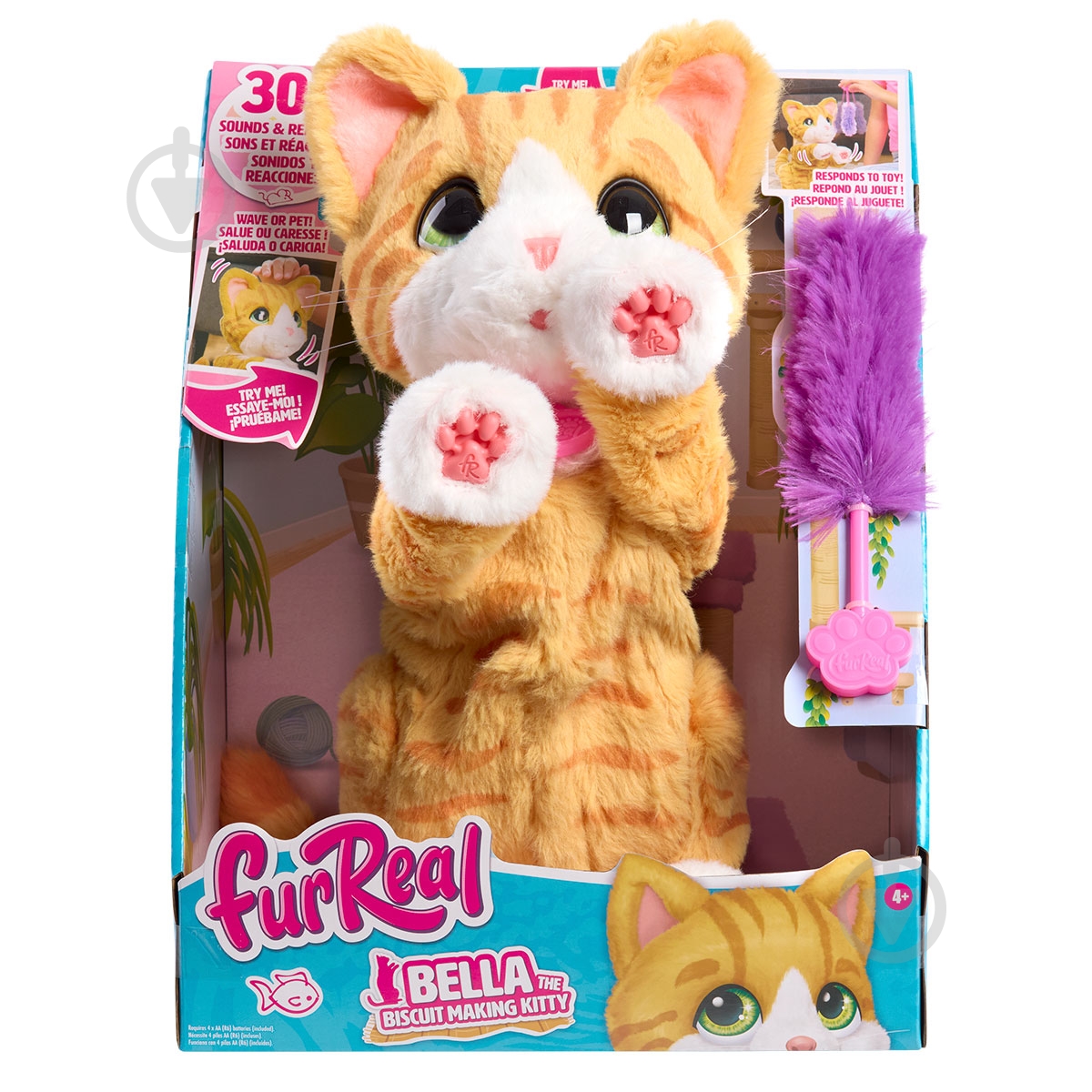 Игрушка интерактивная Just Play Кошечка Белла 28141 - фото 1 Игрушка интерактивная Just Play Кошечка Белла 28141 - фото 1