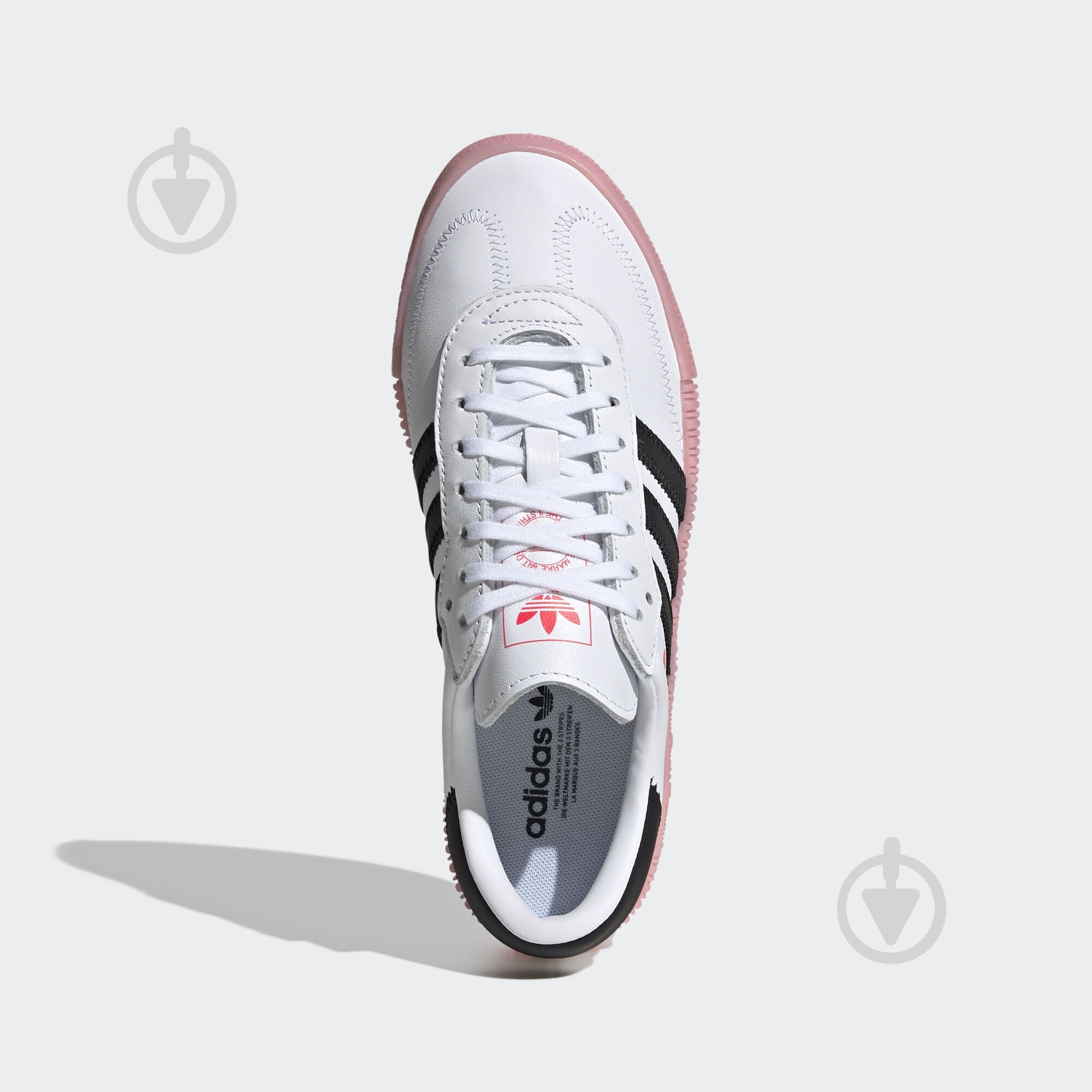 Кроссовки женские демисезонные Adidas SAMBAROSE W EF4965 р.40 2/3 белые - фото 2