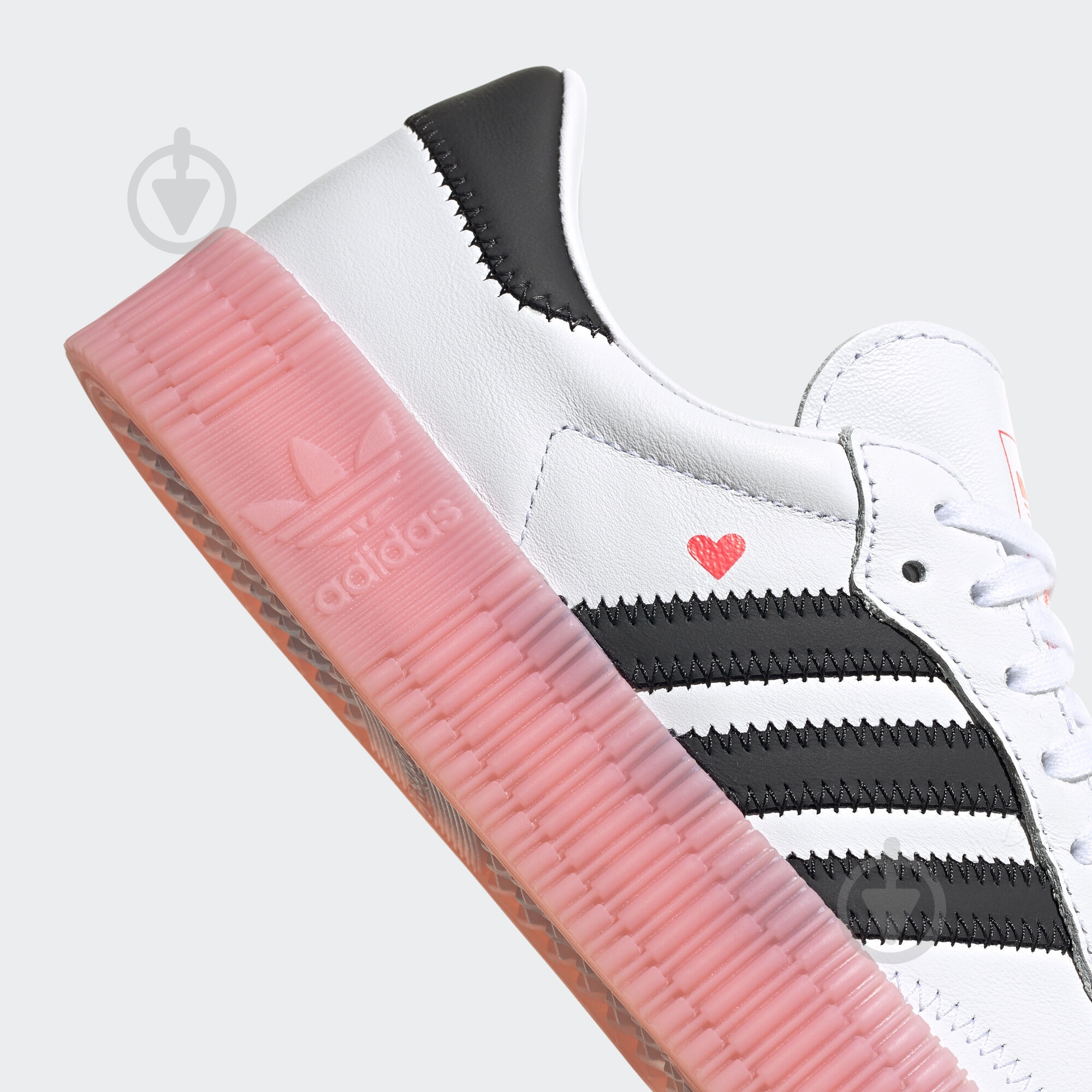 Кроссовки женские демисезонные Adidas SAMBAROSE W EF4965 р.42 белые - фото 7