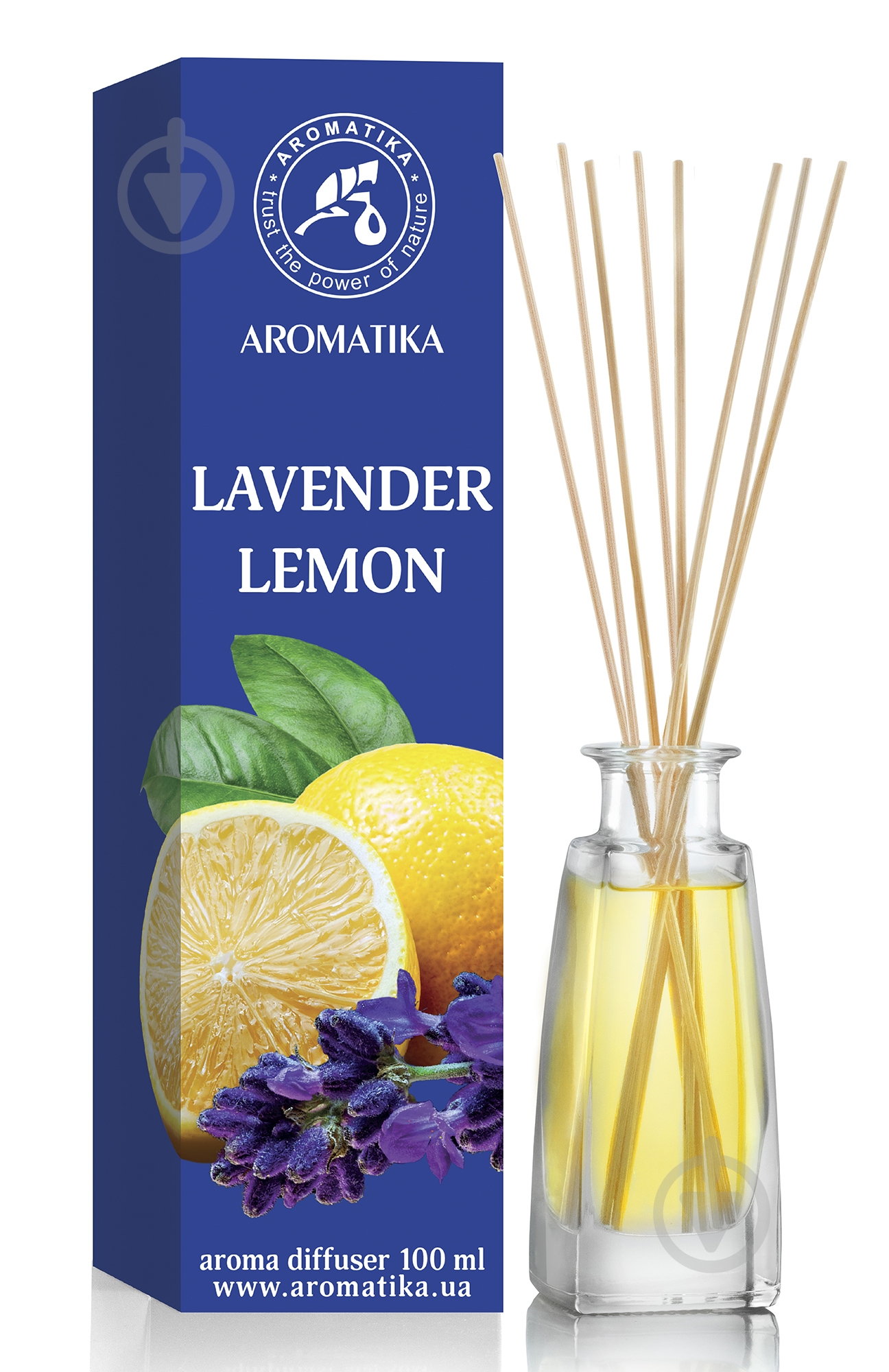 Аромадиффузор Ароматика Лаванда-Лимон 100 мл - фото 1 Аромадиффузор Ароматика Лаванда-Лимон 100 мл - фото 1