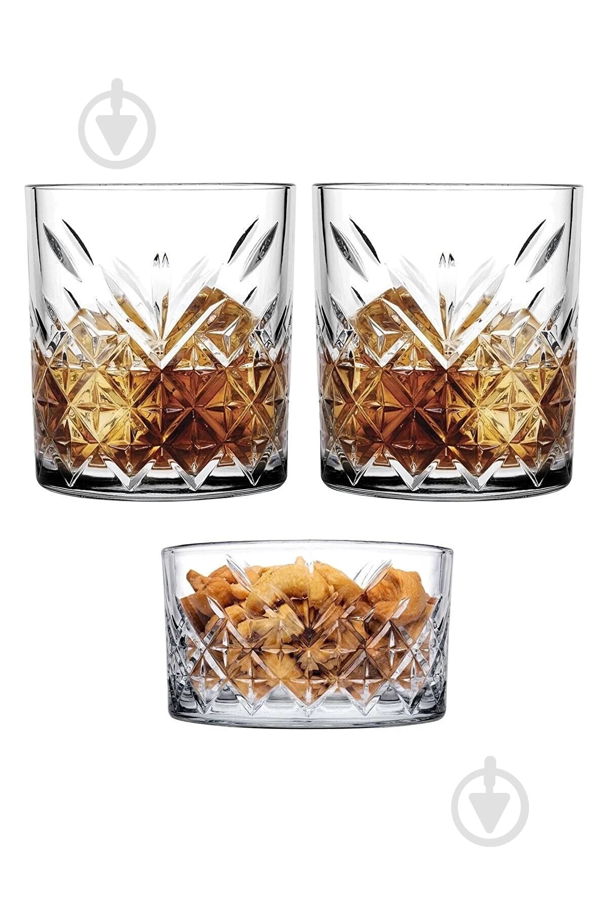 Набор для виски Pasabahce Timeless 3 предмета 345 мл - фото 1