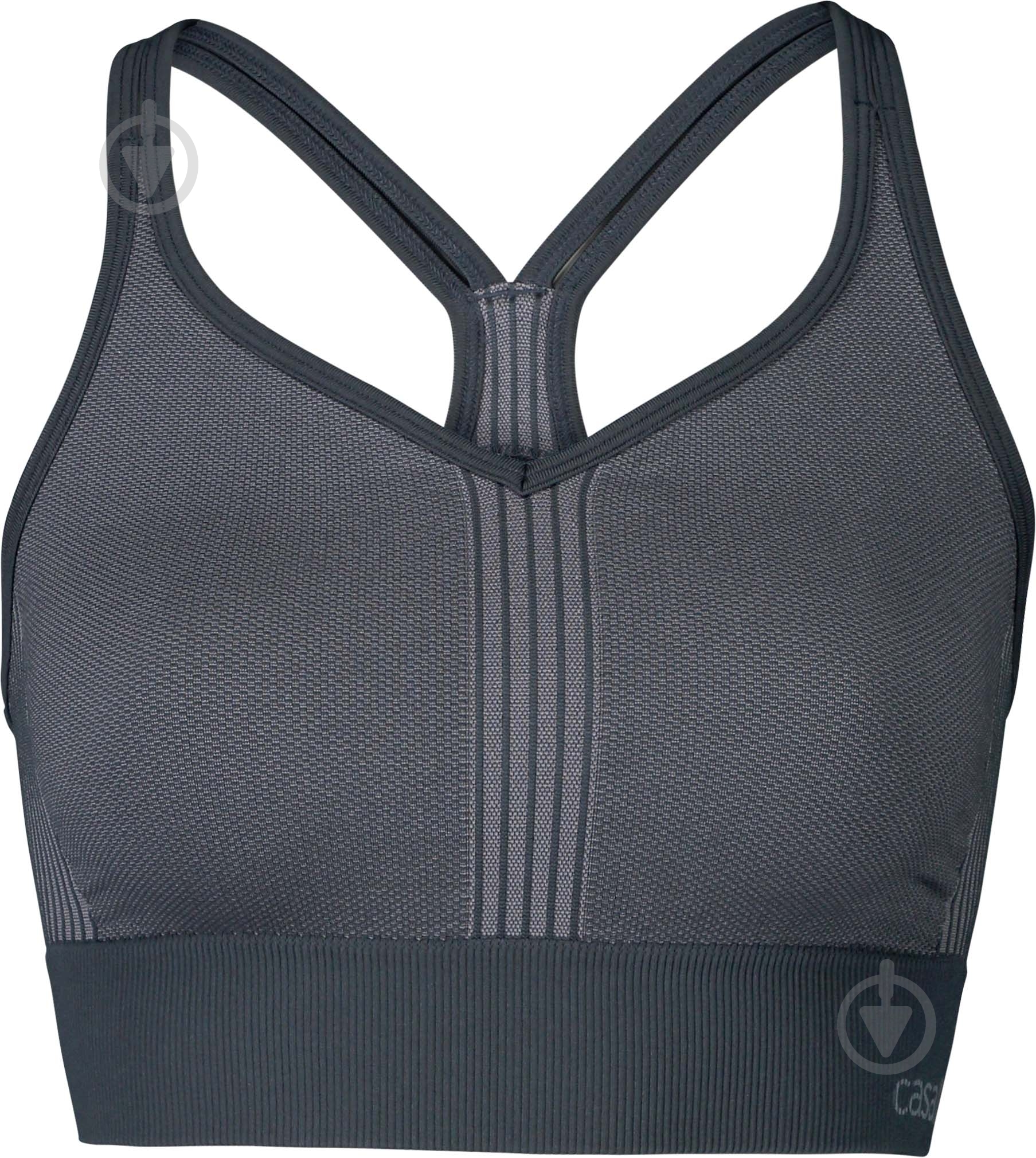 Бра Casall Seamless sports top 18192-291 р.L серый - фото 3